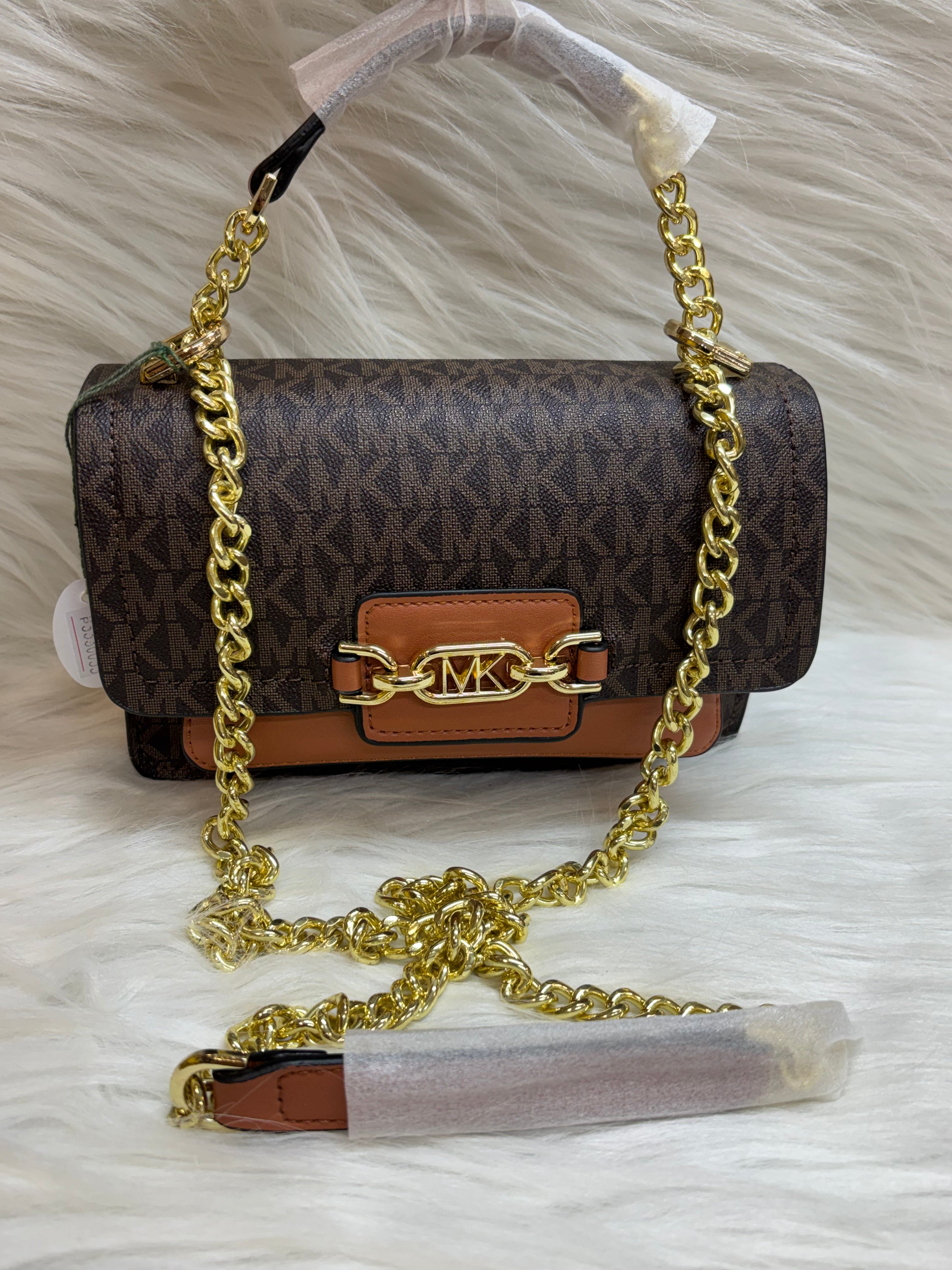 MICHEAL KORS PREMIUM SHOULDER BAG TBS-00335 BROWN