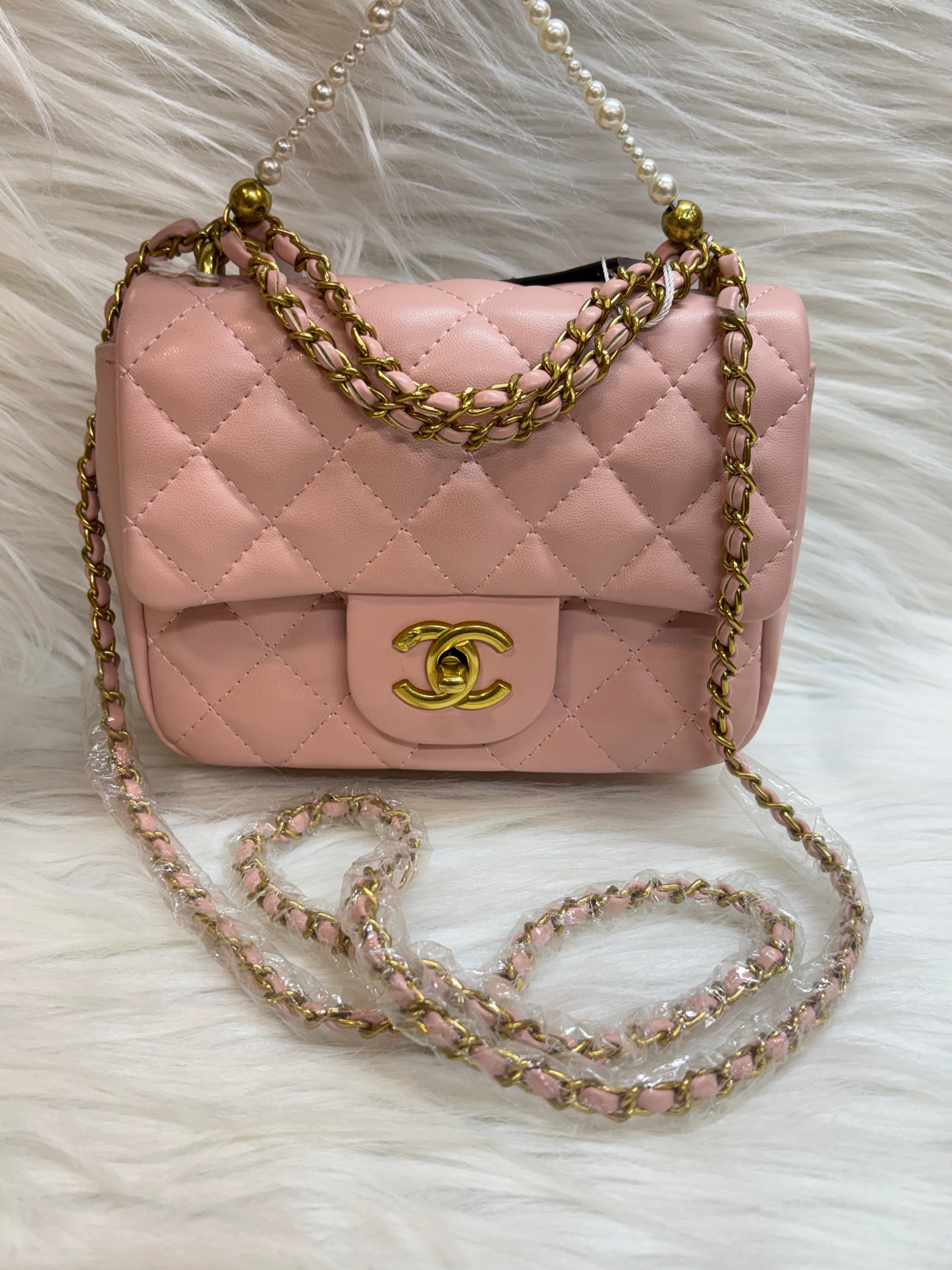 CHANEL PREMIUM SLING BAG TBS-00333 PINK