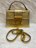 TOM FORD SUPER PREMIUM HAND BAG TBS-00330 GOLDEN