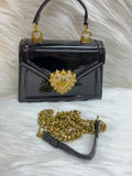 DOLCE & GABBANA PREMIUM HAND BAG TBS-00327 BLACK