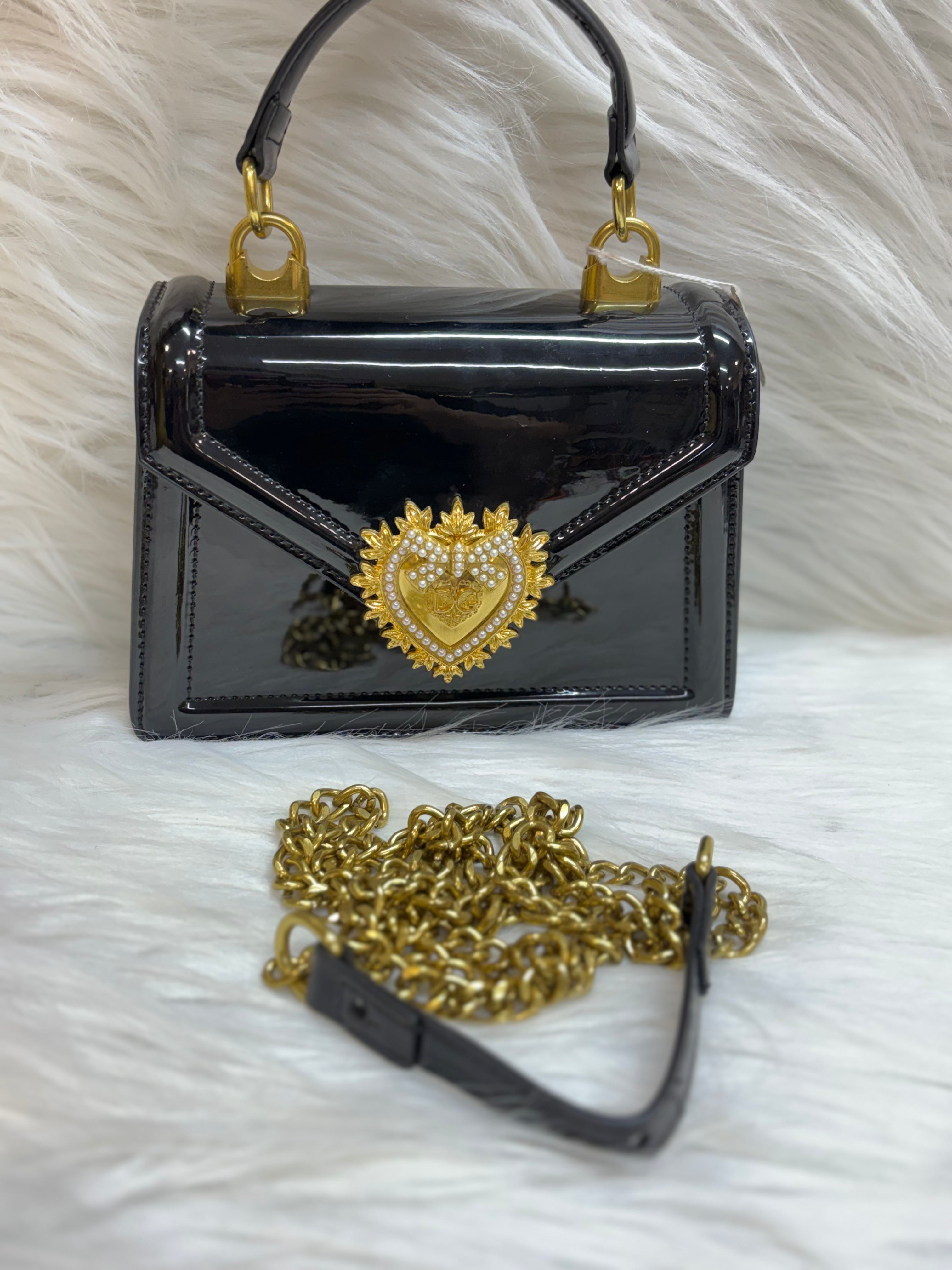 DOLCE & GABBANA PREMIUM HAND BAG TBS-00327 BLACK