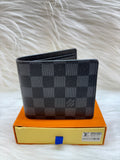 LV MEN'S WALLET TBS-B-13-BLACK-CHECK