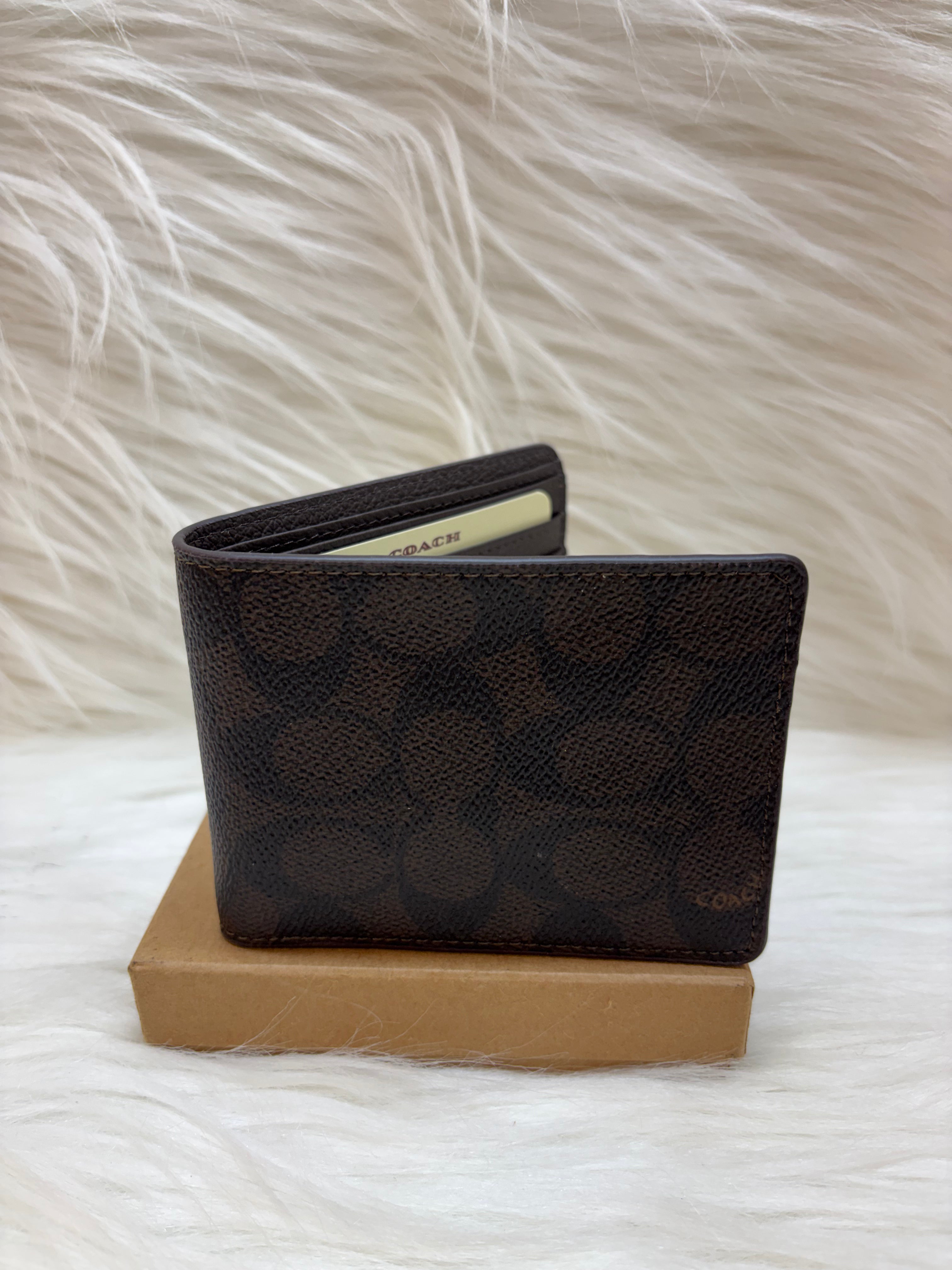 COACH MEN'S WALLET TBS-B-25-BROWN