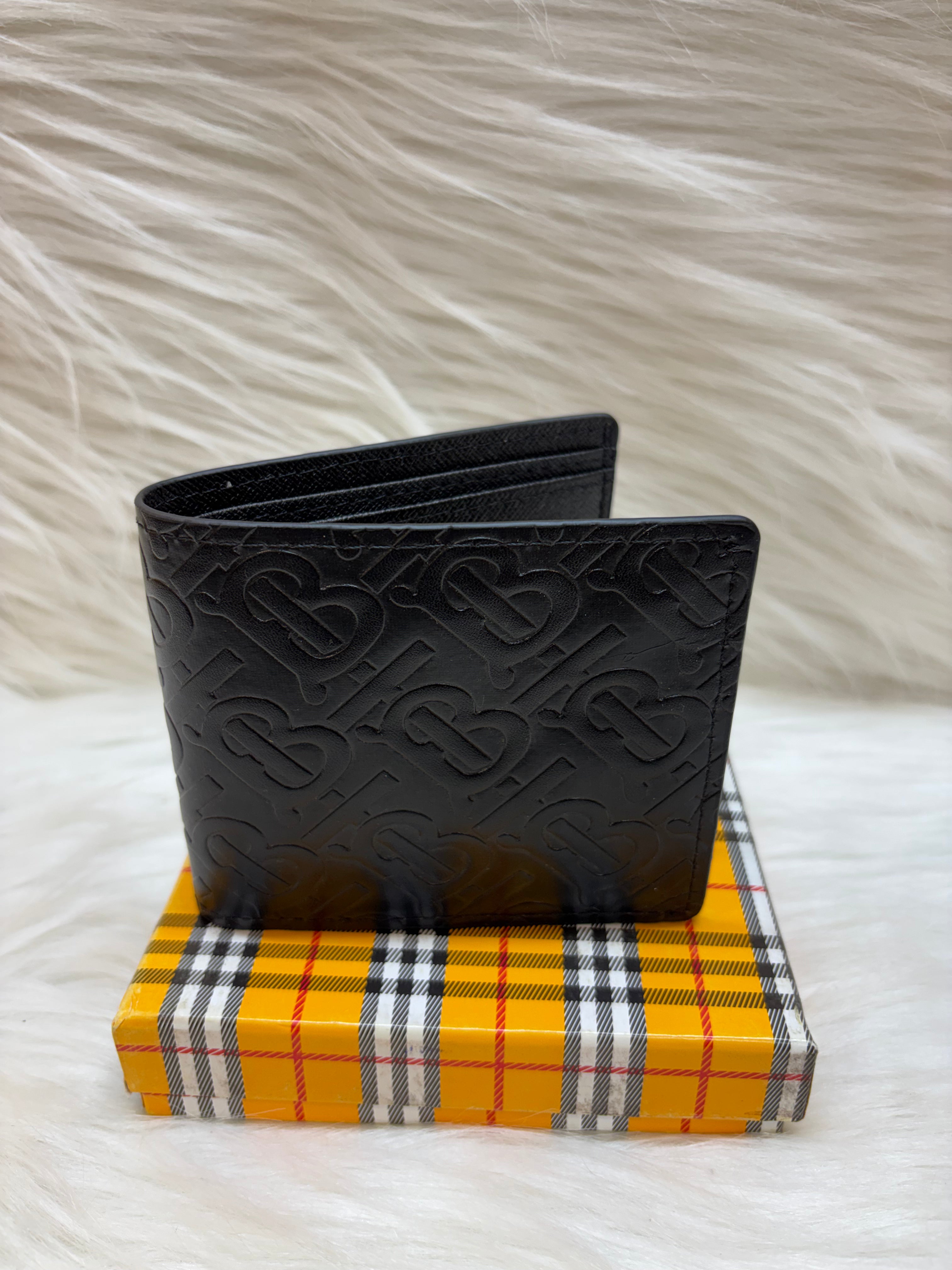 BURBERRY MEN'S WALLET TBS-B-32-BLACK