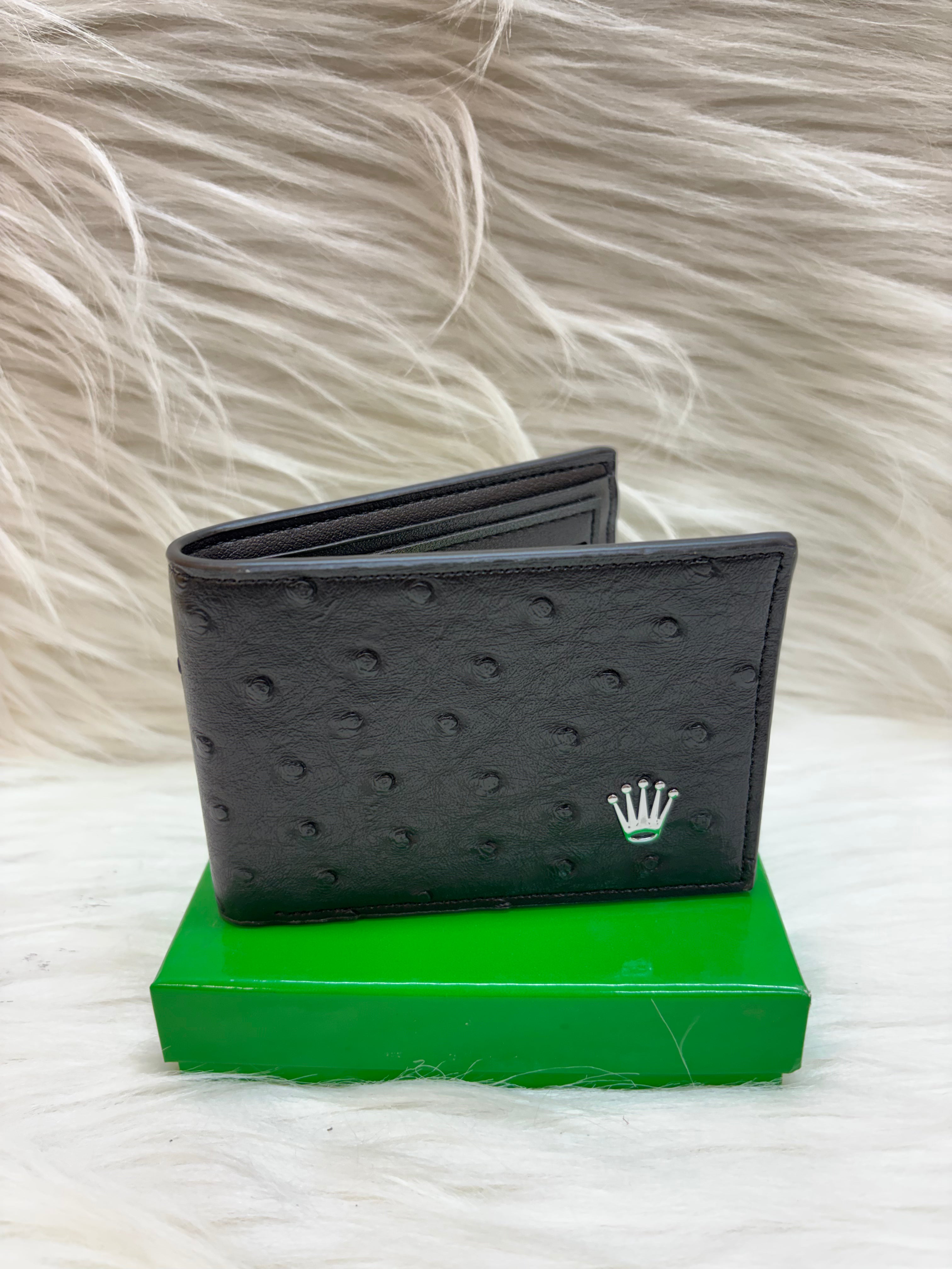 ROLEX MEN'S WALLET TBS-B-39-BLACK