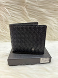 MONT-BLANC MEN'S WALLET TBS-B-42-BLACK
