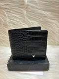 MONT-BLANC MEN'S WALLET TBS-B-43 BLACK