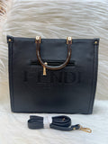 FENDI TOTE BAG TBS-067 BLACK