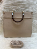 FENDI TOTE BAG TBS -068 BEIGE