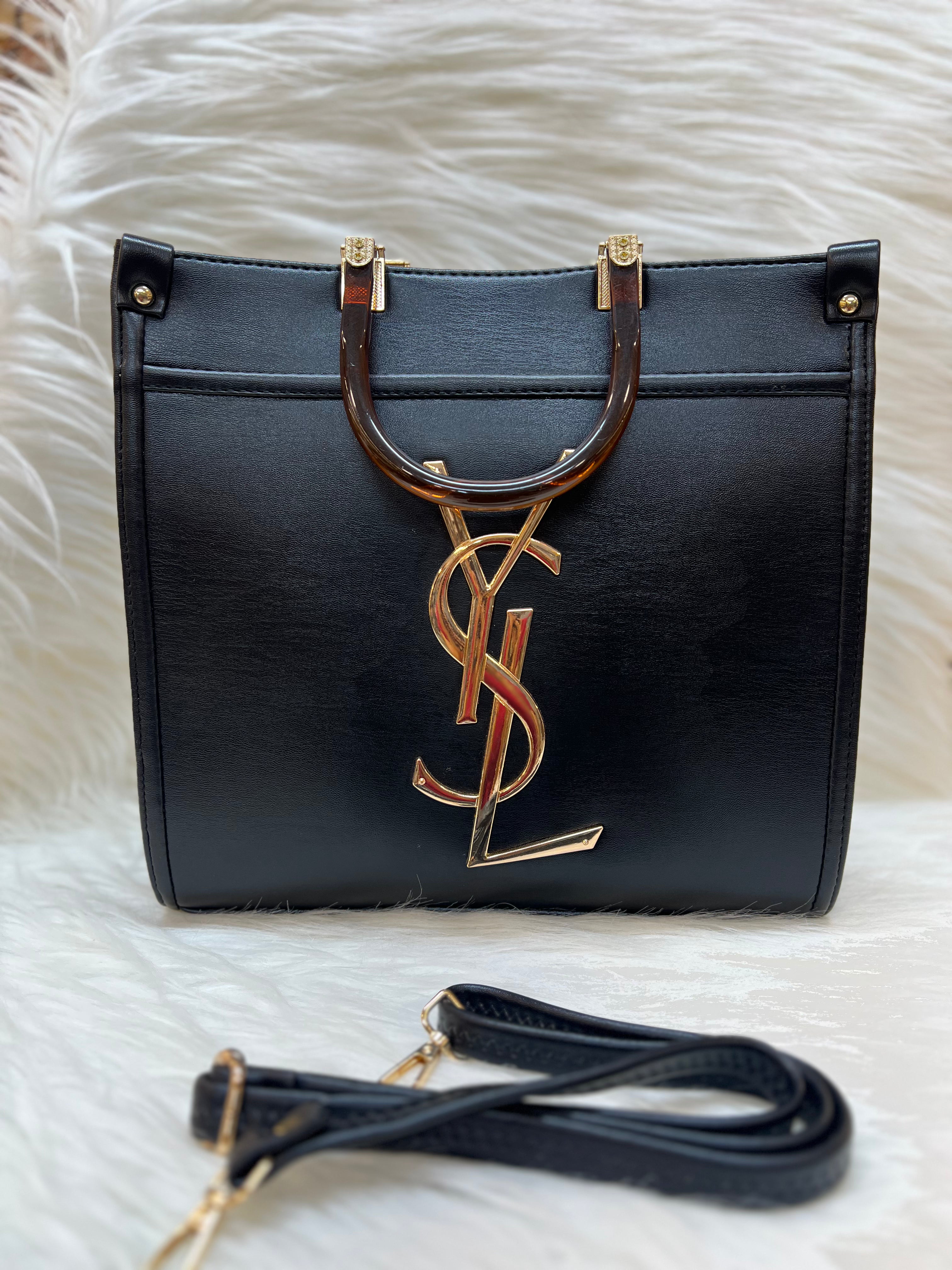 YSL TOTE BAG TBS-070 BLACK