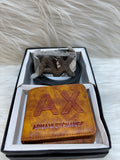 ARMANI EXCHANGE MEN'S COMBO TBS-B-60-BLACK