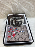 GUCCI MEN'S COMBO TBS-B-63-SIGNATURE PATTERN