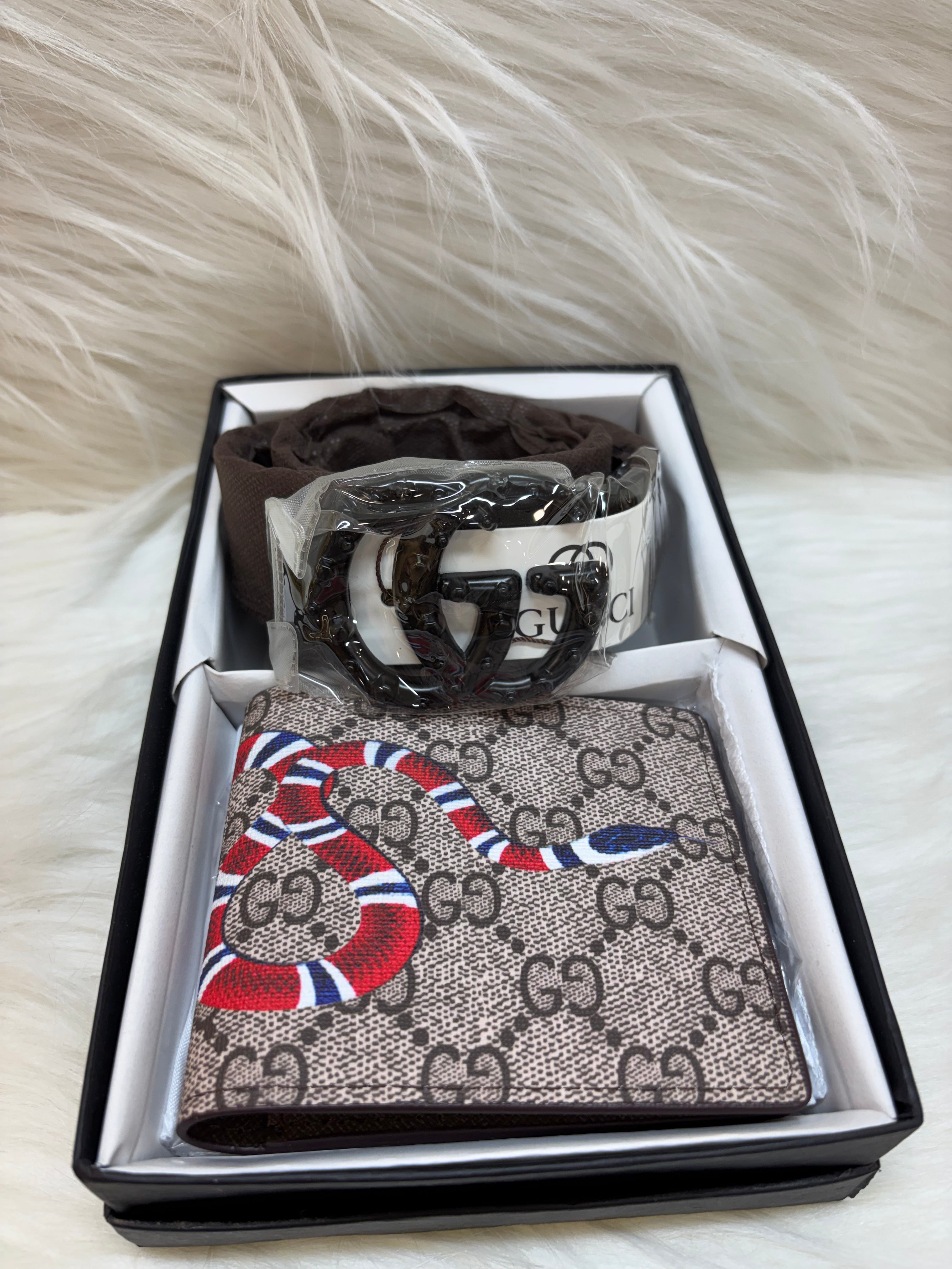 GUCCI MEN'S COMBO TBS-B-63-SIGNATURE PATTERN