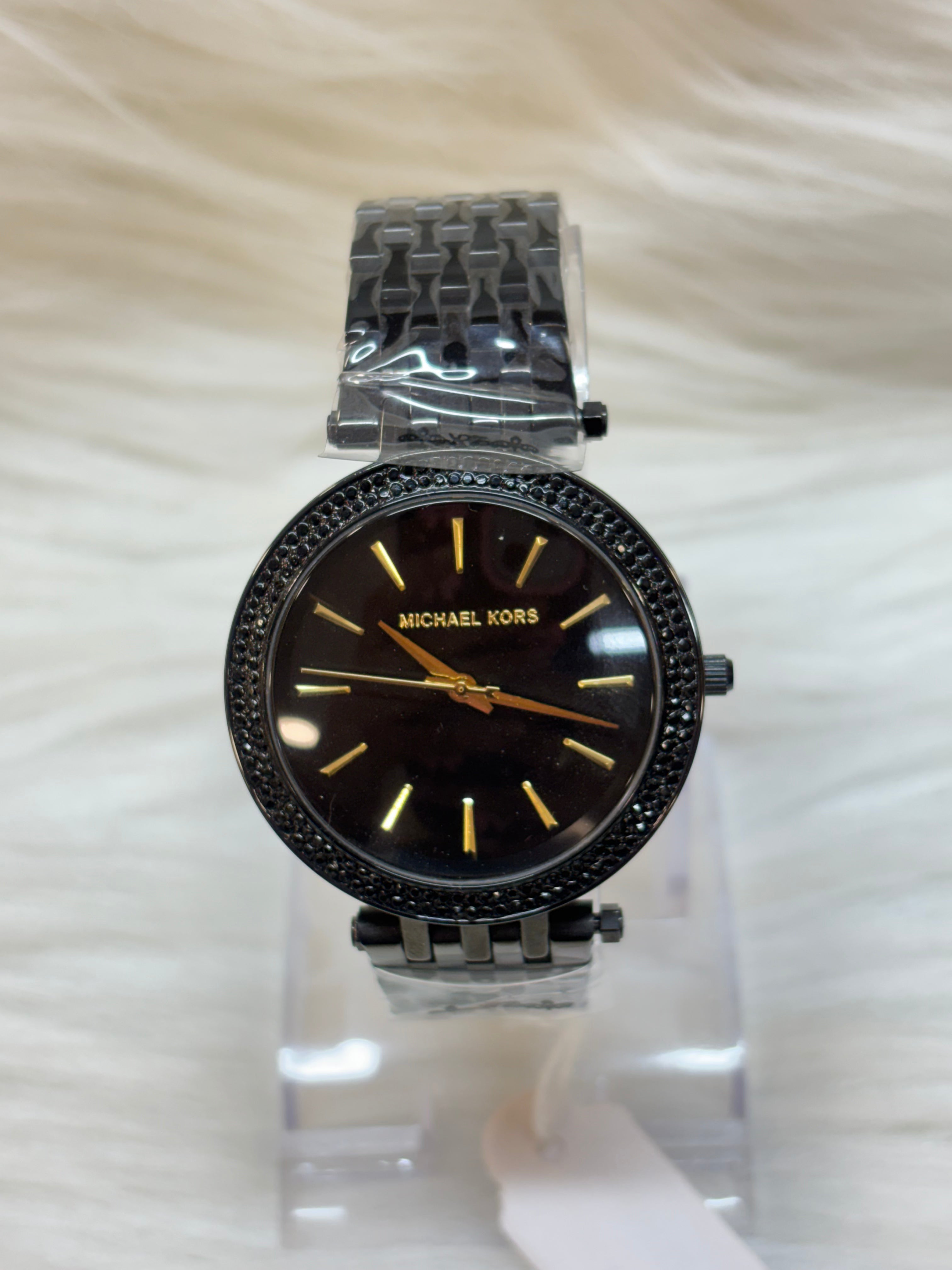 MICHEAL KORS LADIES PREMIUM WATCH TBS-W3 BLACK