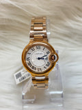 CARTIER LADIES SUPER  PREMIUM WATCH TBS-W6 ROSE GOLD