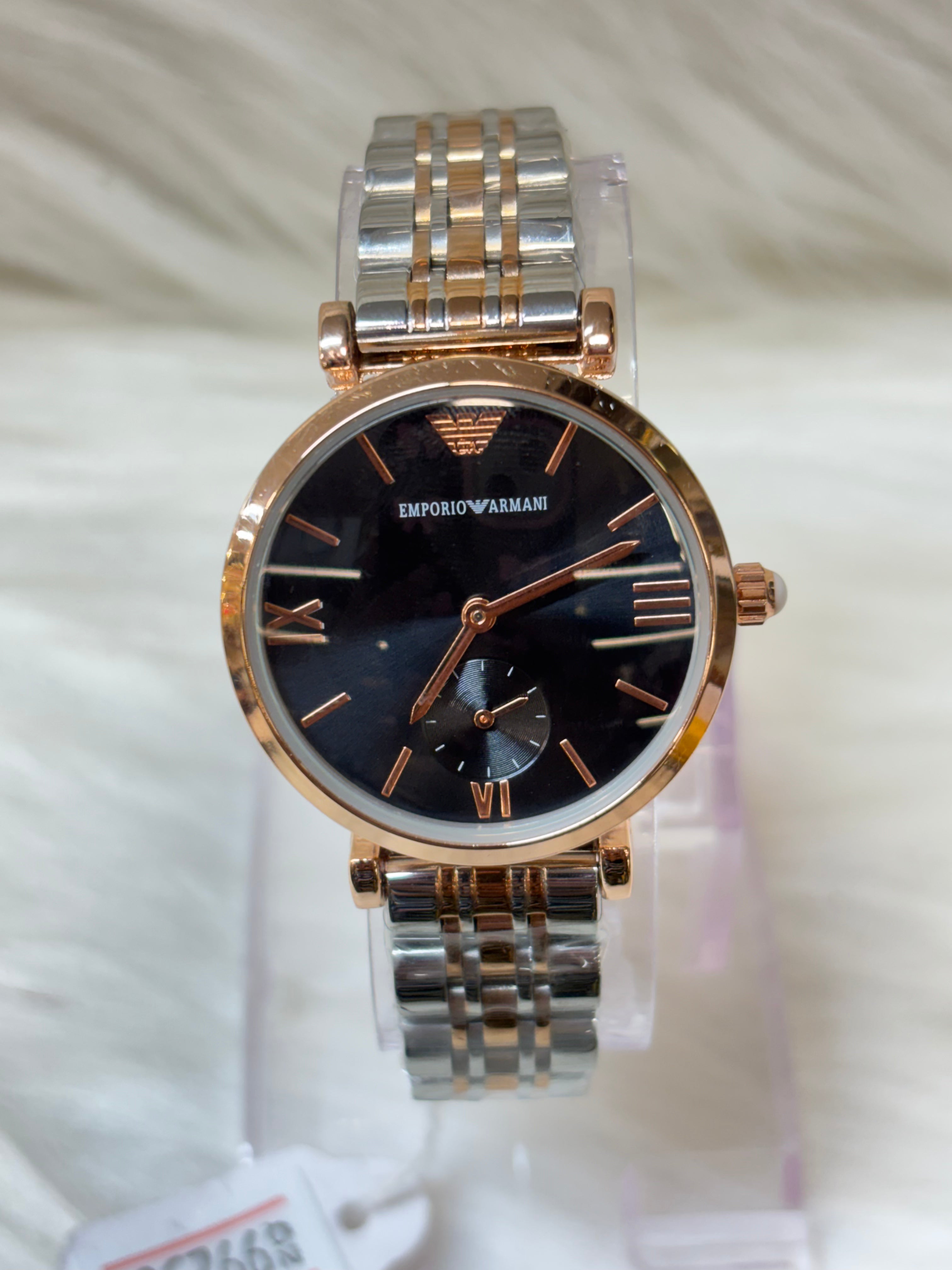 EMPORIO ARMANI LADIES PREMIUM WATCH TBS-W12 DUAL SHADE