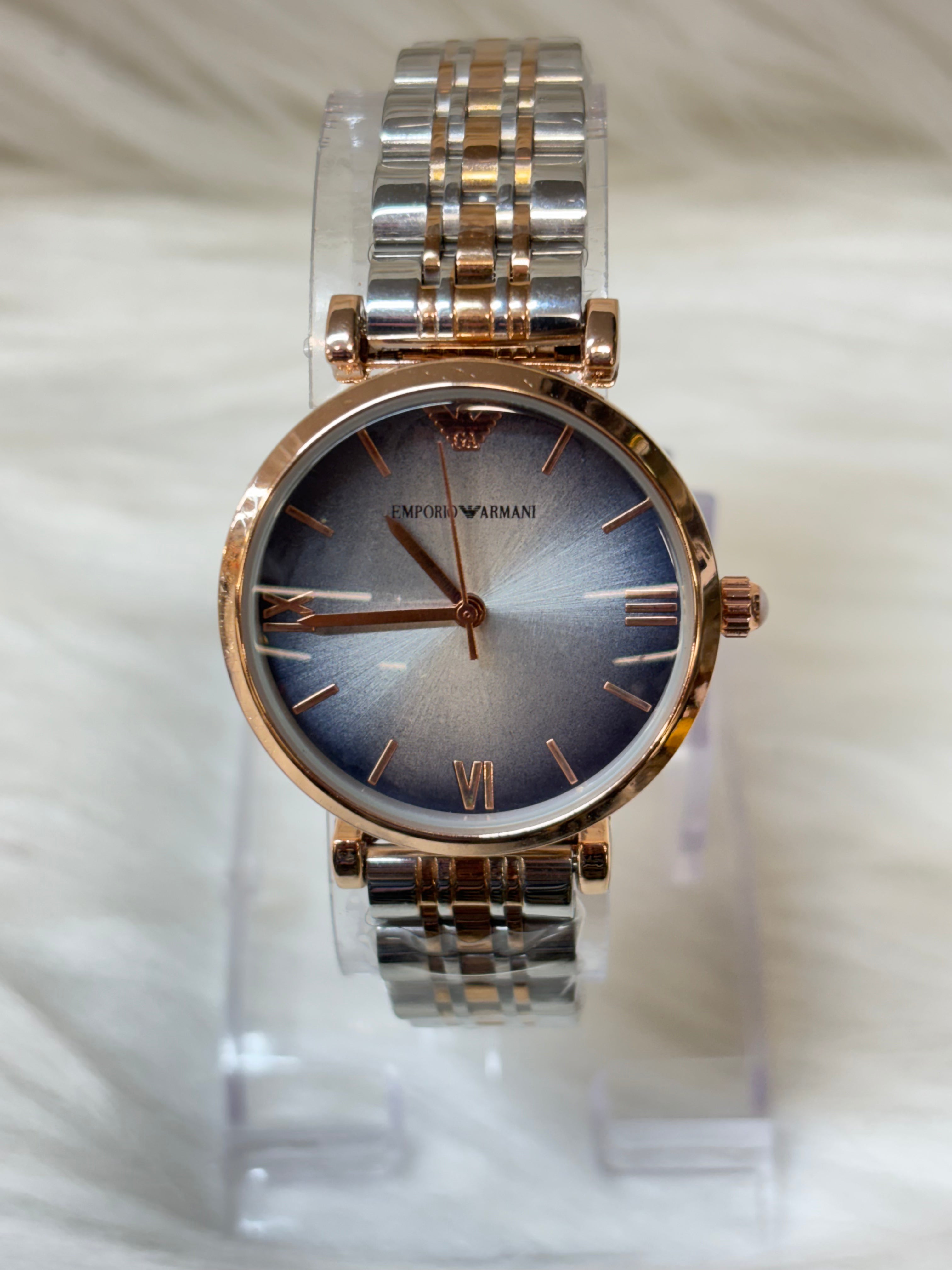 EMPORIO ARMANI LADIES PREMIUM WATCH TBS-W13 DUAL SHADE