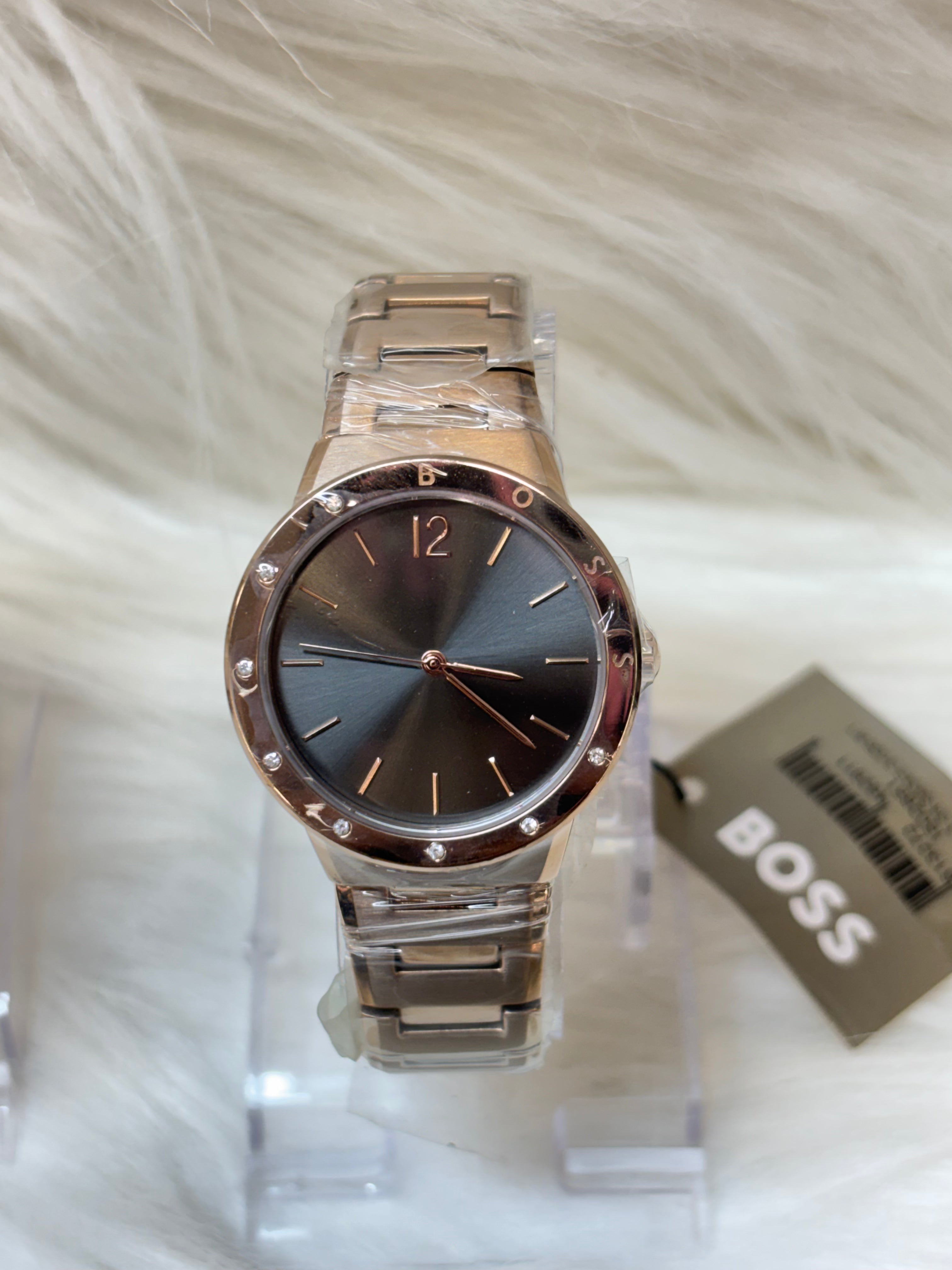 BOSS LADIES SUPER PREMIUM WATCH TBS-W23 ROSE GOLD