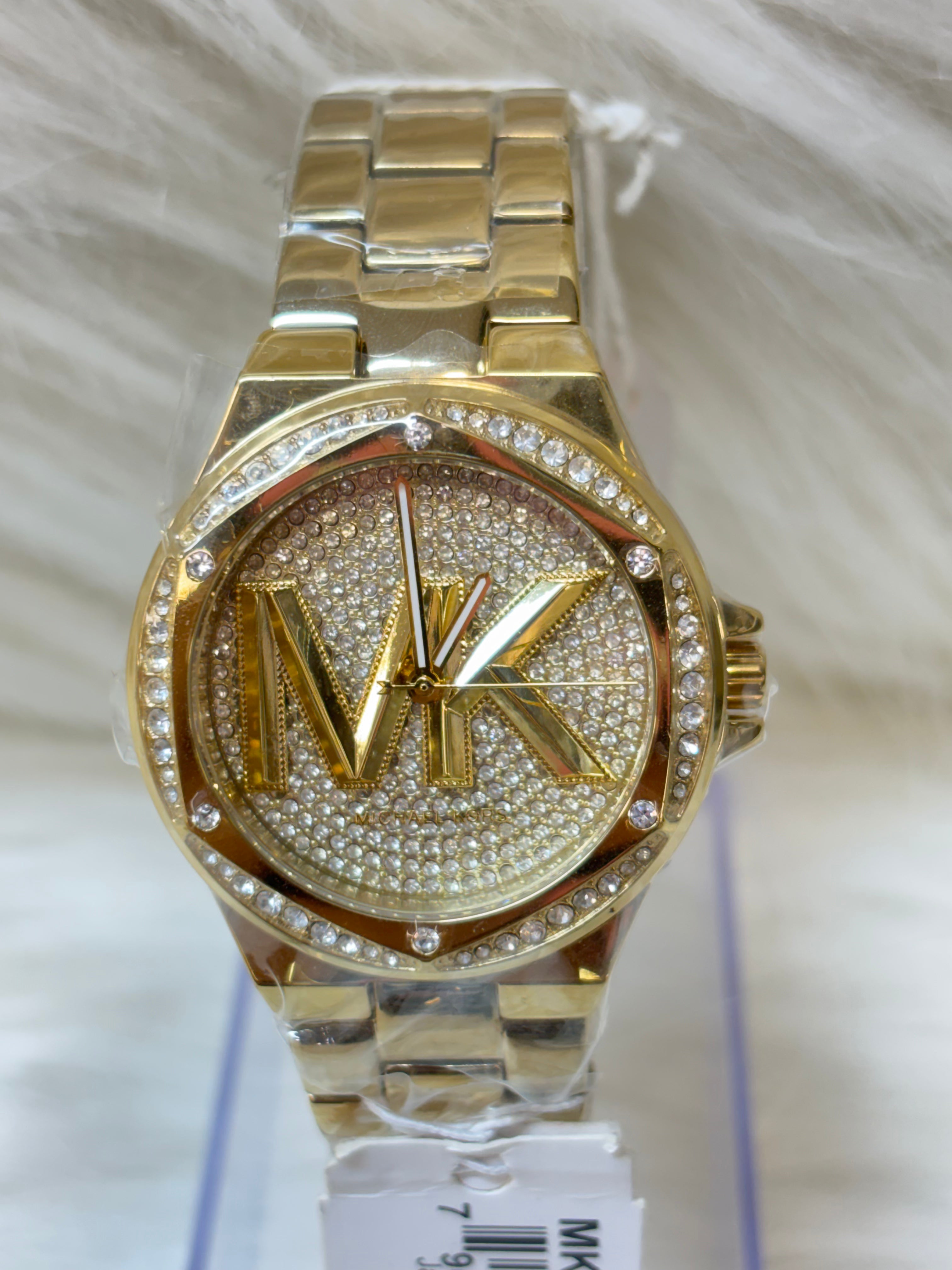 MICHEAL KORS LADIES SUPER PREMIUM WATCH TBS-W27 GOLDEN