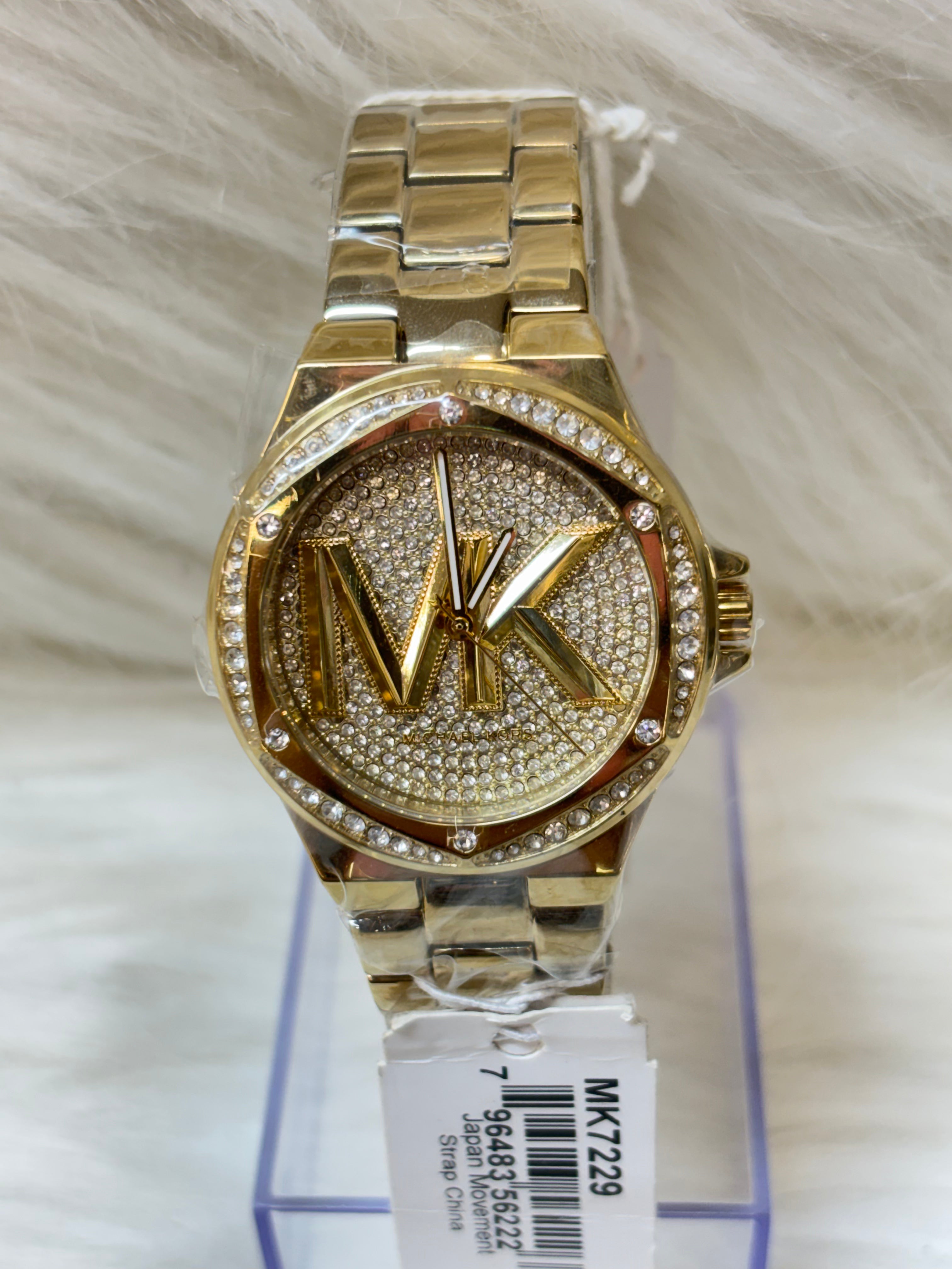 MICHEAL KORS LADIES SUPER PREMIUM WATCH TBS-W27 GOLDEN