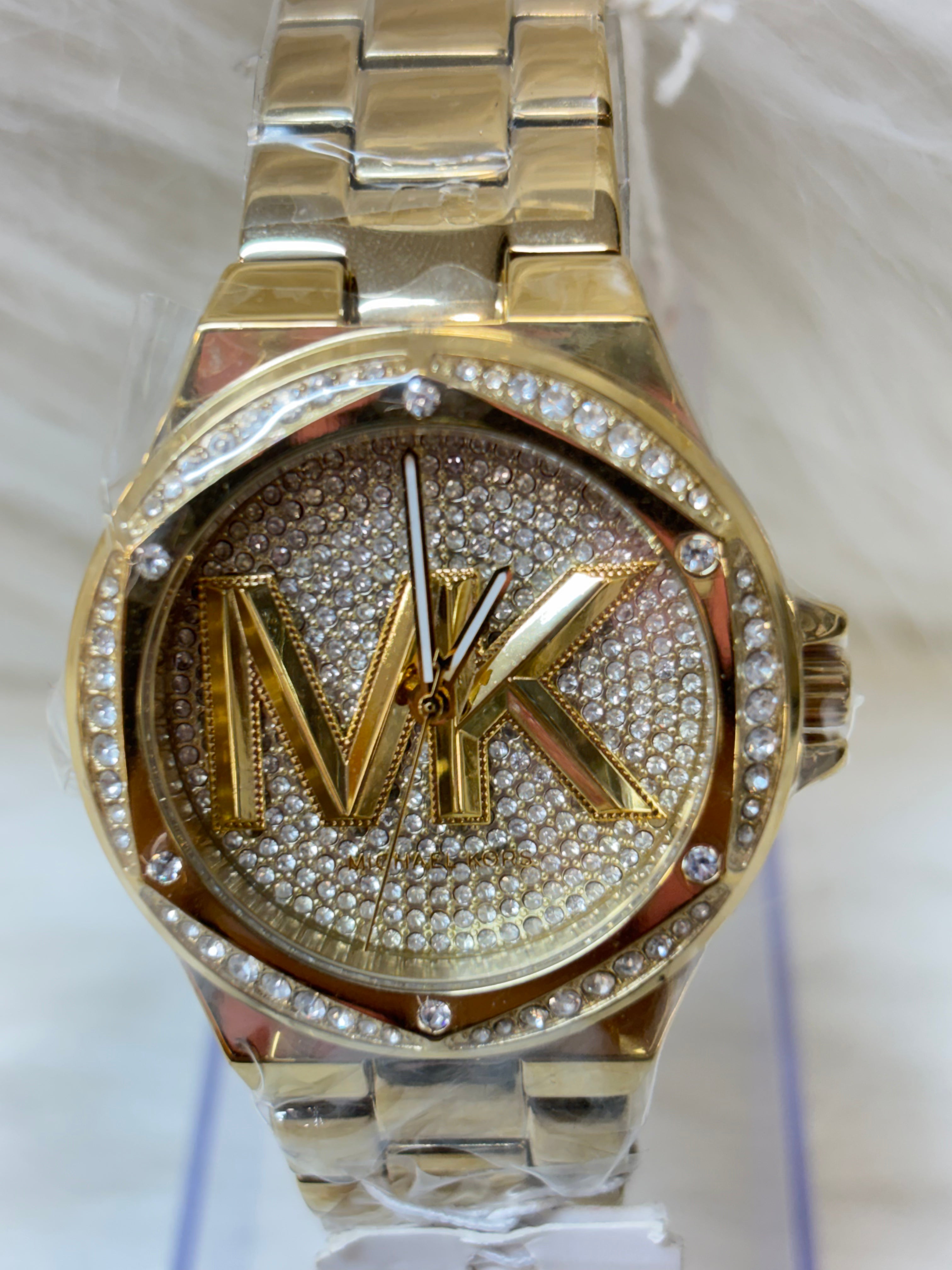 MICHEAL KORS LADIES SUPER PREMIUM WATCH TBS-W27 GOLDEN