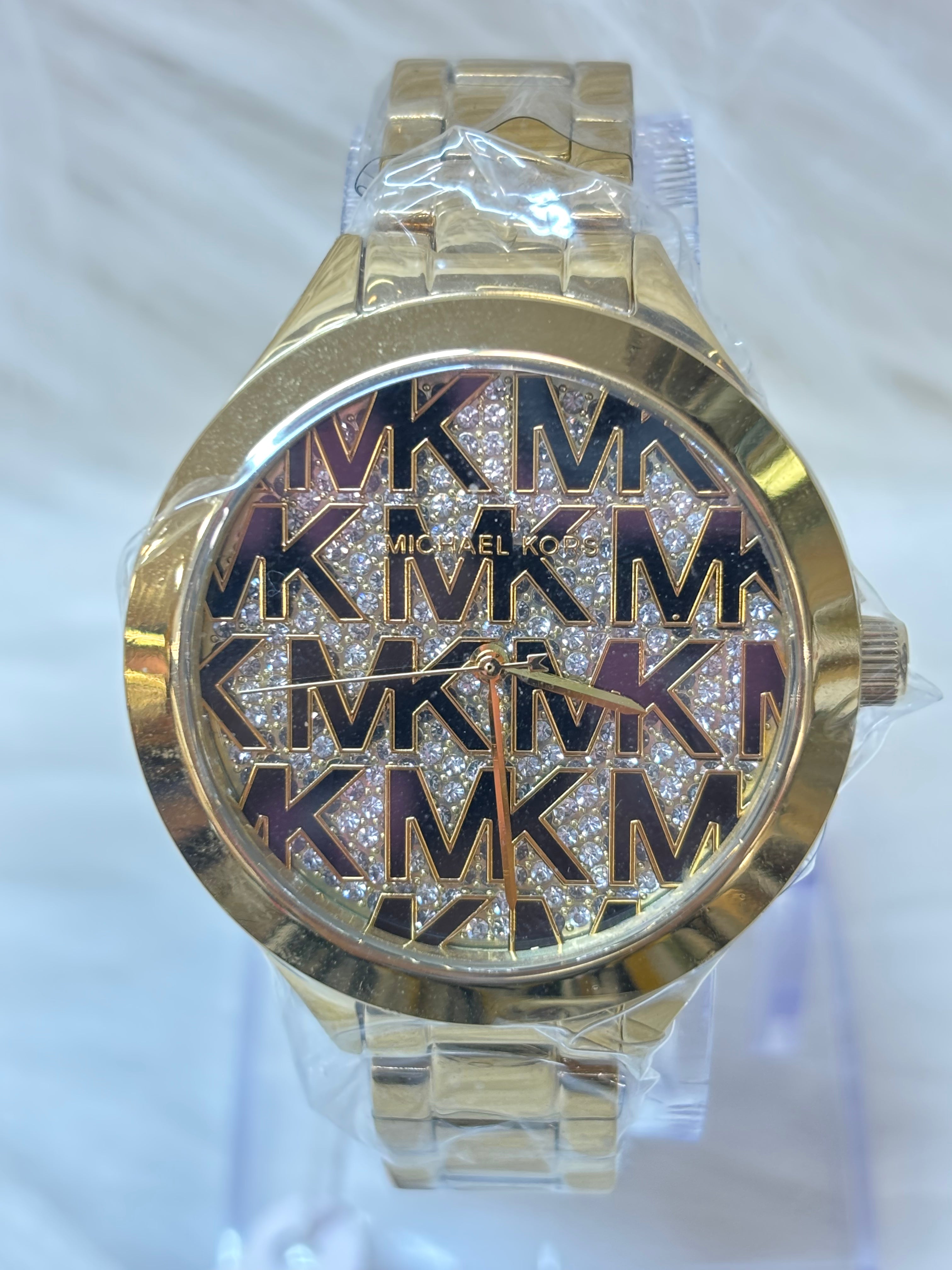 MICHEAL KORS LADIES SUPER PREMIUM WATCH TBS-W28 GOLDEN