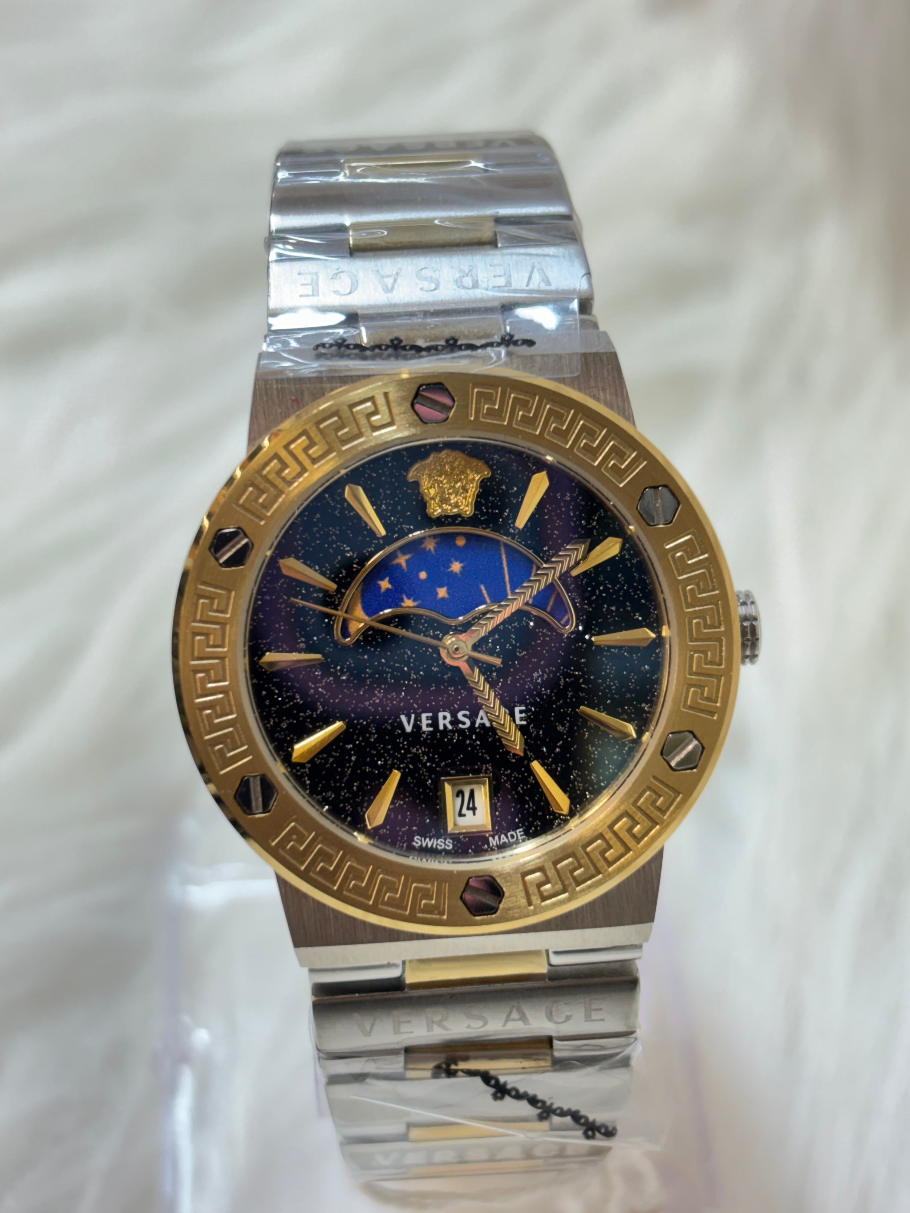 VERSACE LADIES SUPER PREMIUM WATCH TBS-W32 SILVER