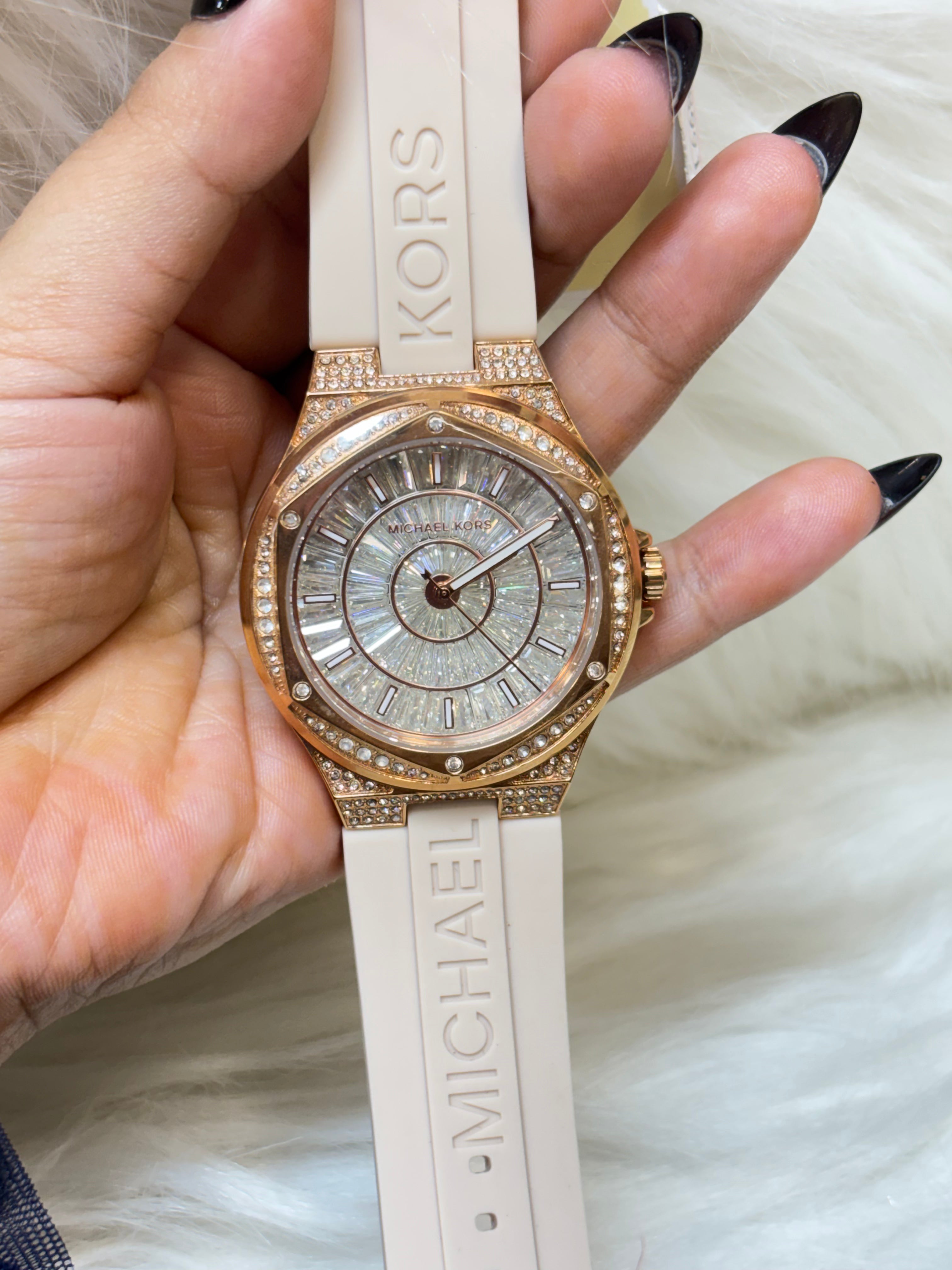 MICHEAL KORS LADIES SUPER PREMIUM WATCH TBS-W33 LIGHT PINK