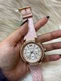MICHEAL KORS LADIES SUPER PREMIUM WATCH TBS-W36 PINK STRAP