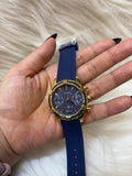 GUESS LADIES SUPER PREMIUM WATCH TBS-W39 BLUE STRAP