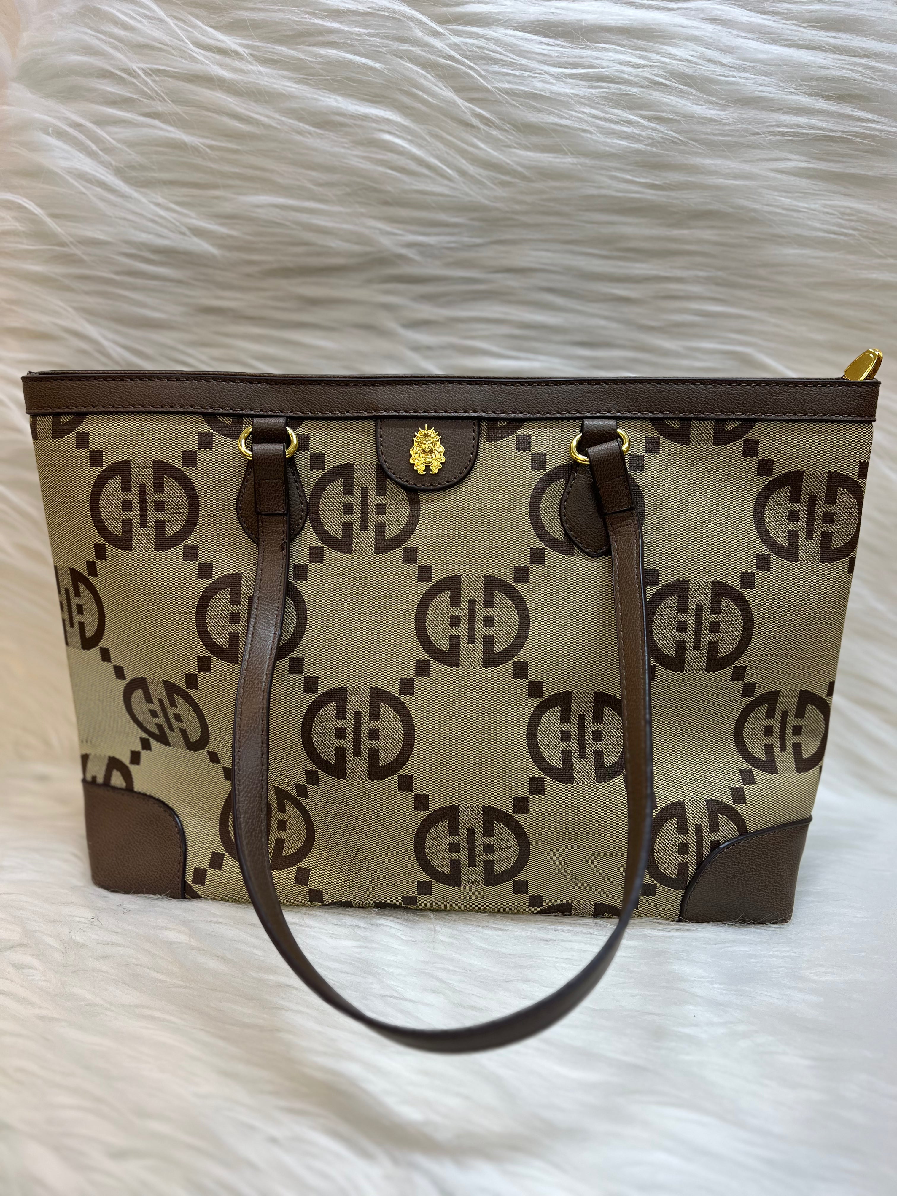 DD IMPORTED TOTE BAG TBS-084 BROWN