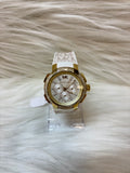 MICHEAL KORS LADIES SUPER PREMIUM WATCH TBS-W37 WHITE STRAP