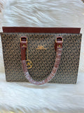 MICHEAL KORS NB TOTE BAG TBS-093 BROWN