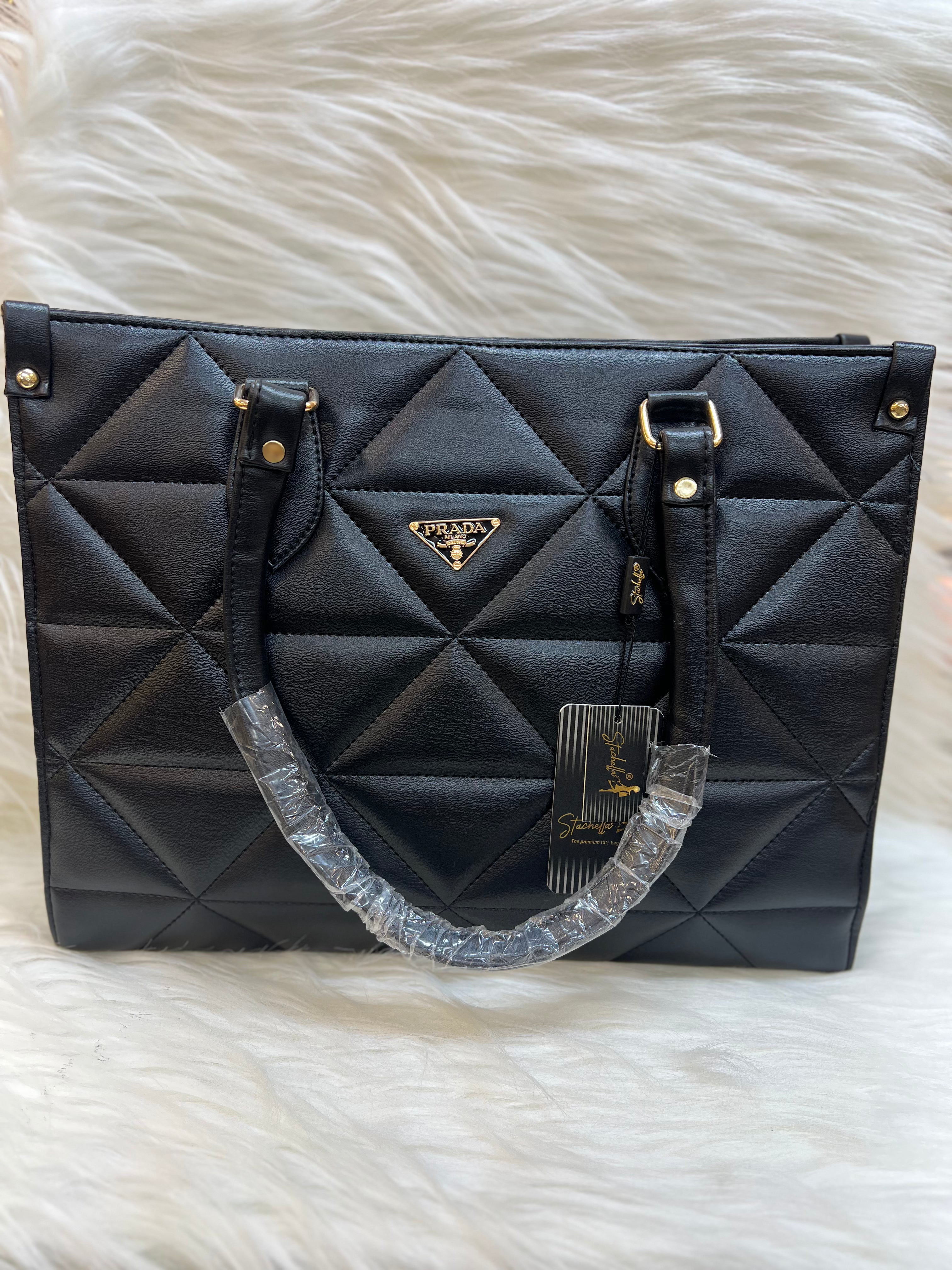 PRADA NB TOTE BAG TBS-097 BLACK