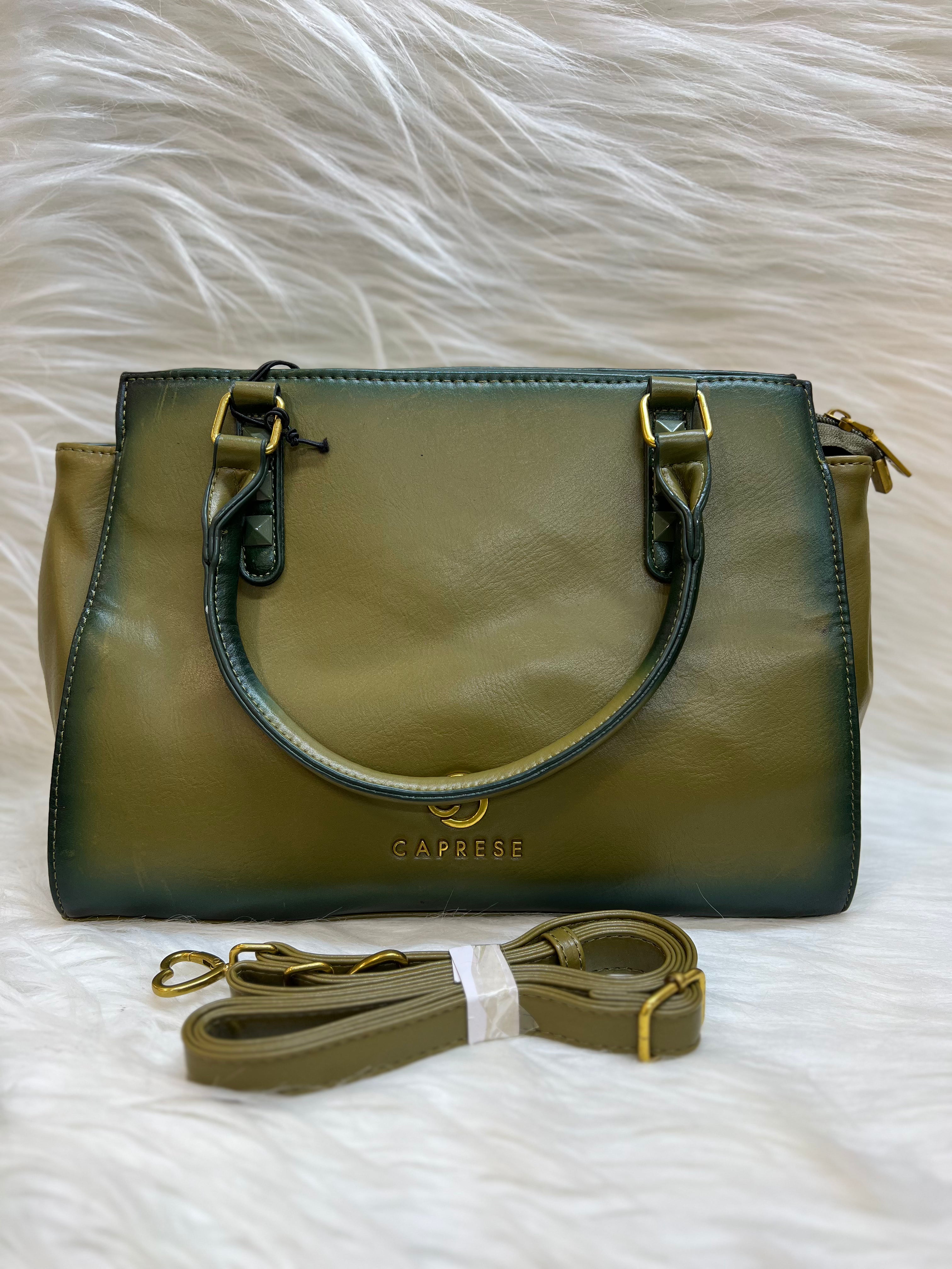 CARPESE MEDIUM SIZE HANDBAG  TBS-096 GREEN