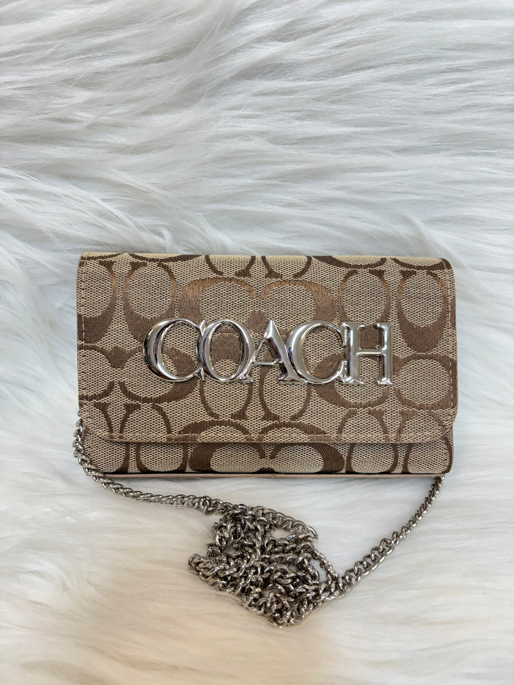 COACH PREMIUM WAIST SLING BAG TBS-B3 COFFEE