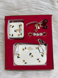 COACH PREMIUM COMBO KIT SLING BAG TBS-CB4 DAISY WHITE