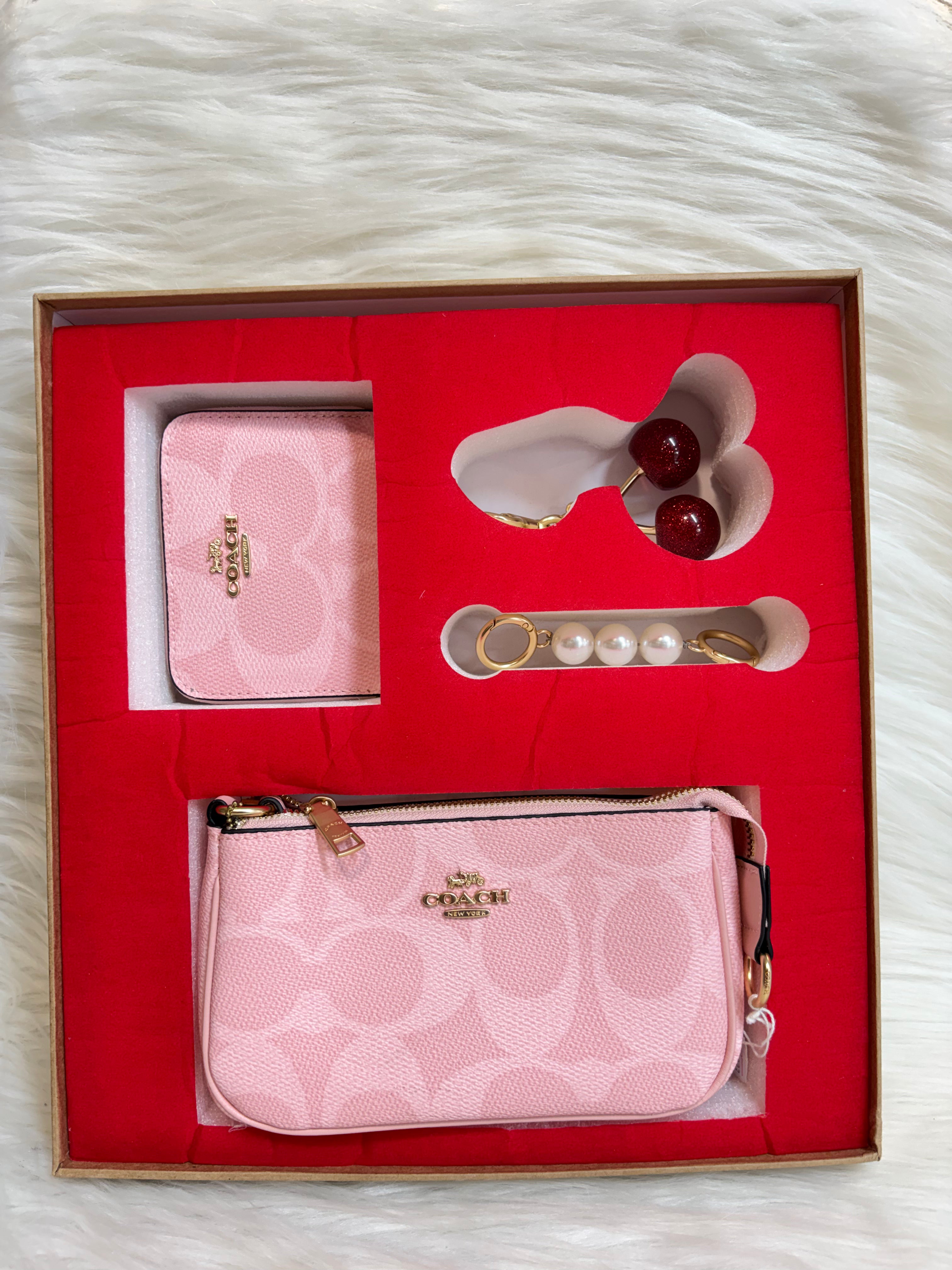 COACH PREMIUM COMBO KIT SLING BAG TBS-CB3 PINK