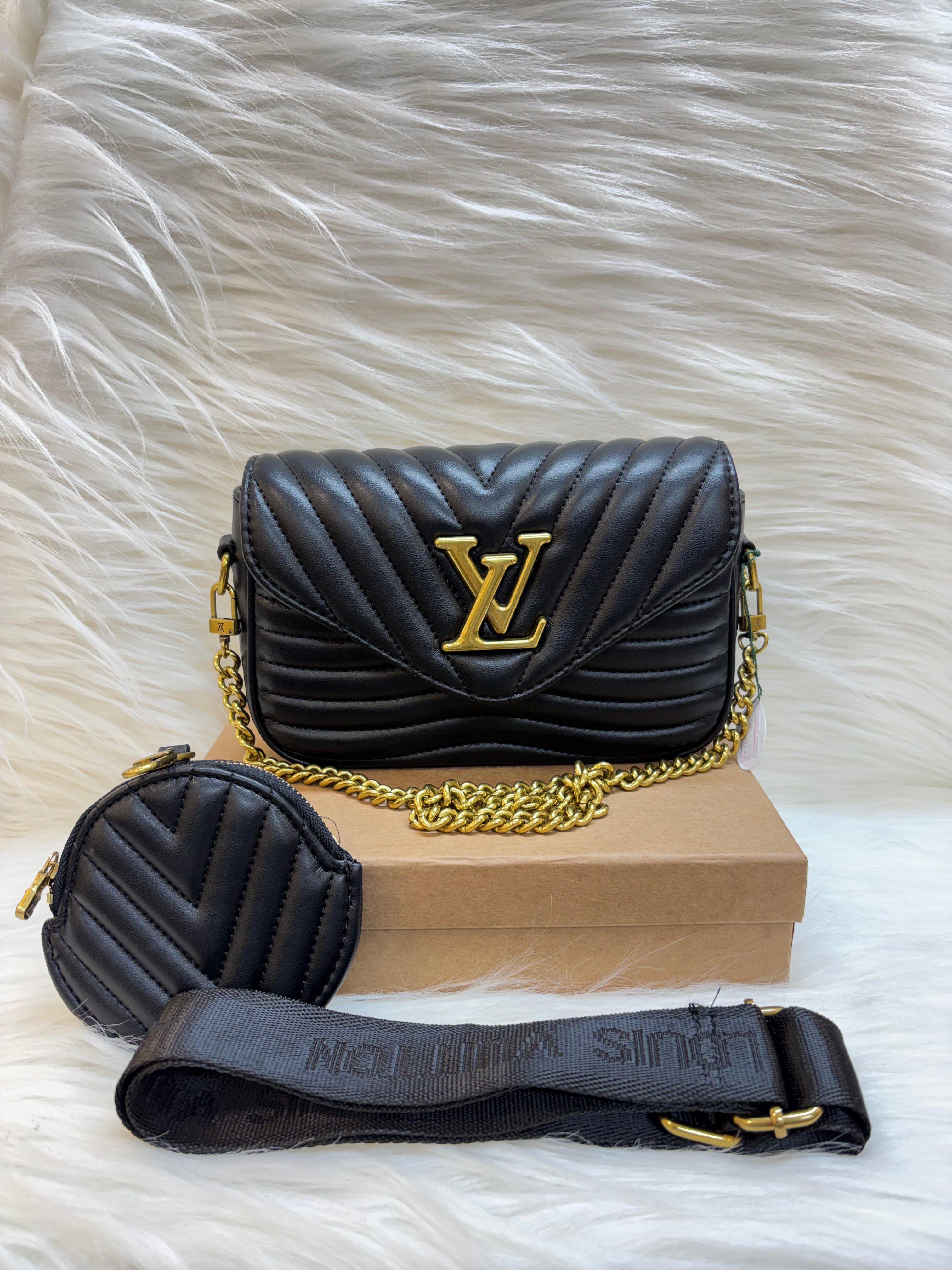 LV PREMIUM SLING BAG TBS-B000457 BLACK