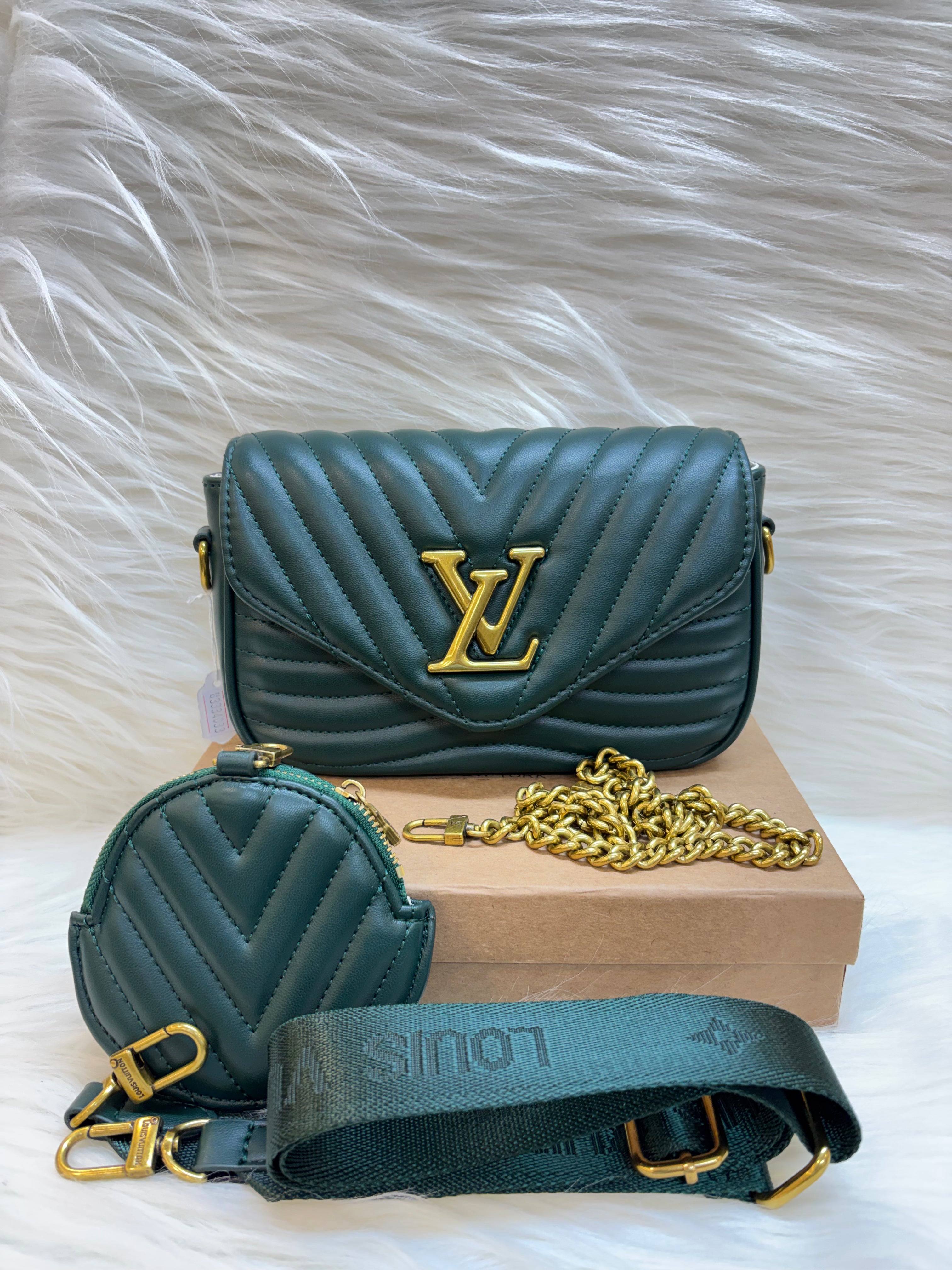 LV PREMIUM SLING BAG TBS-B000458 DARK GREEN