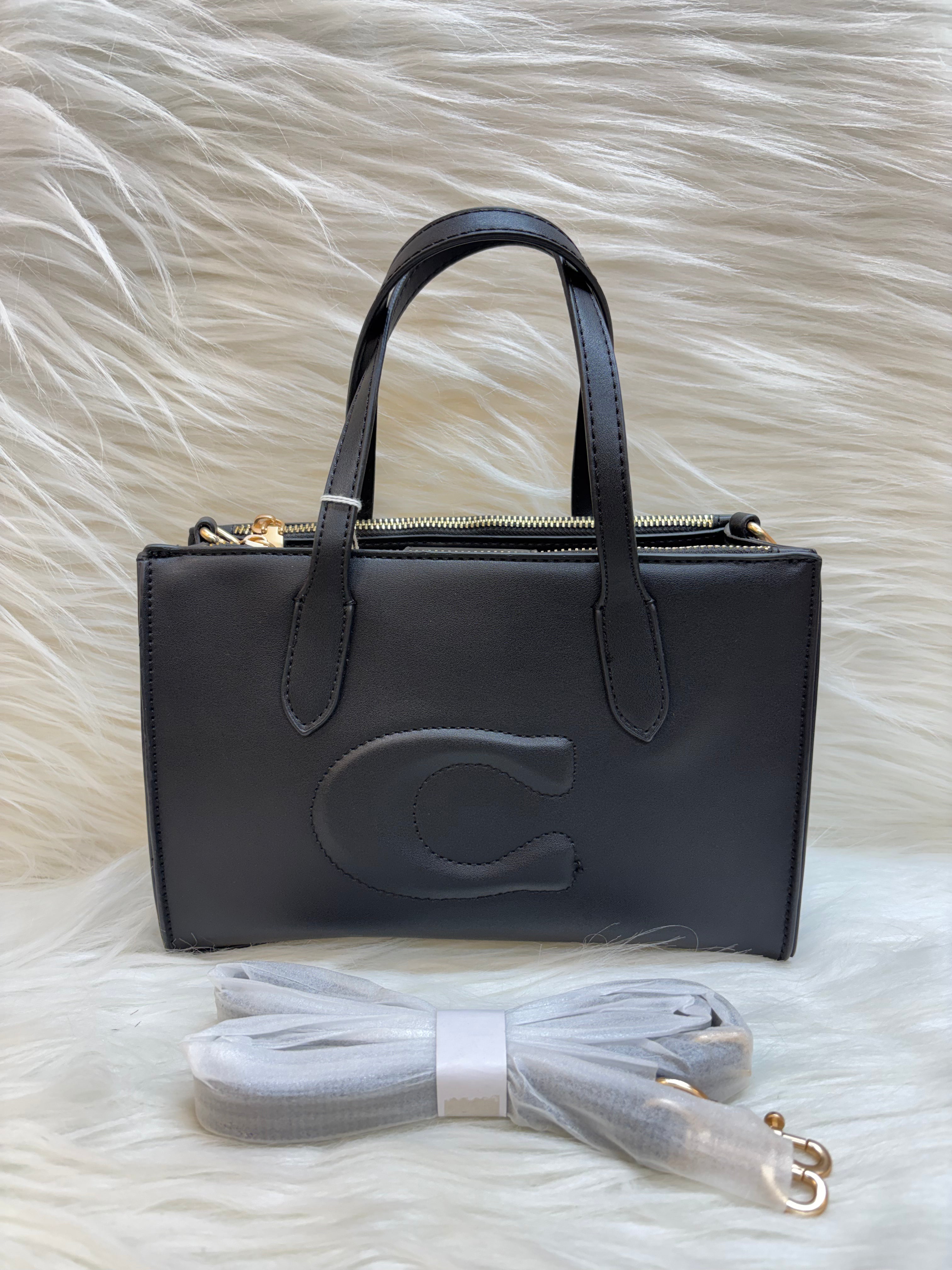 COACH PREMIUM HAND BAG TBS-B000459 BLACK