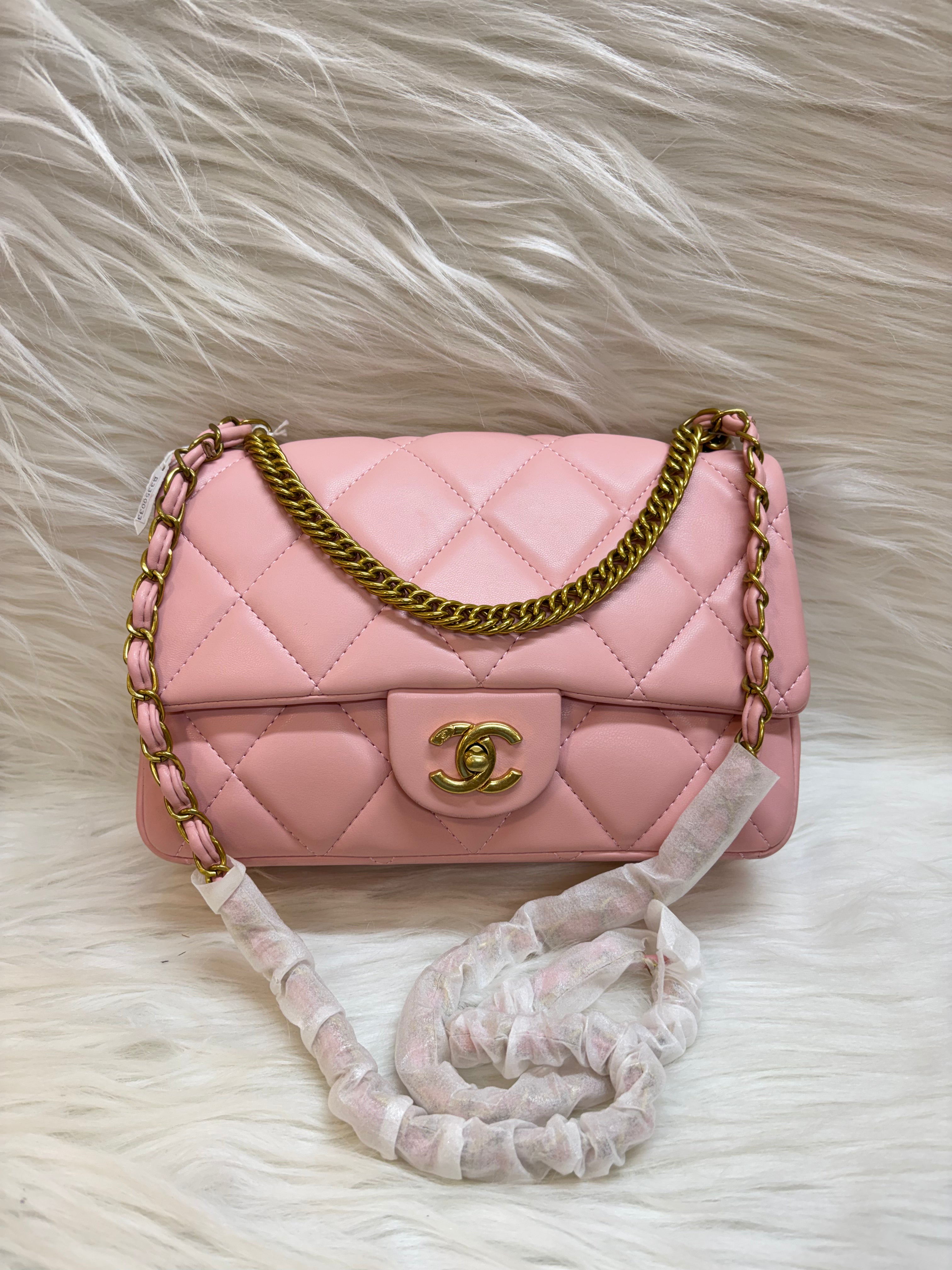CHANEL PREMIUM HAND BAG TBS-B000461 PINK