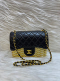 CHANEL PREMIUM SLING BAG TBS-B000464 BLACK-GOLDEN
