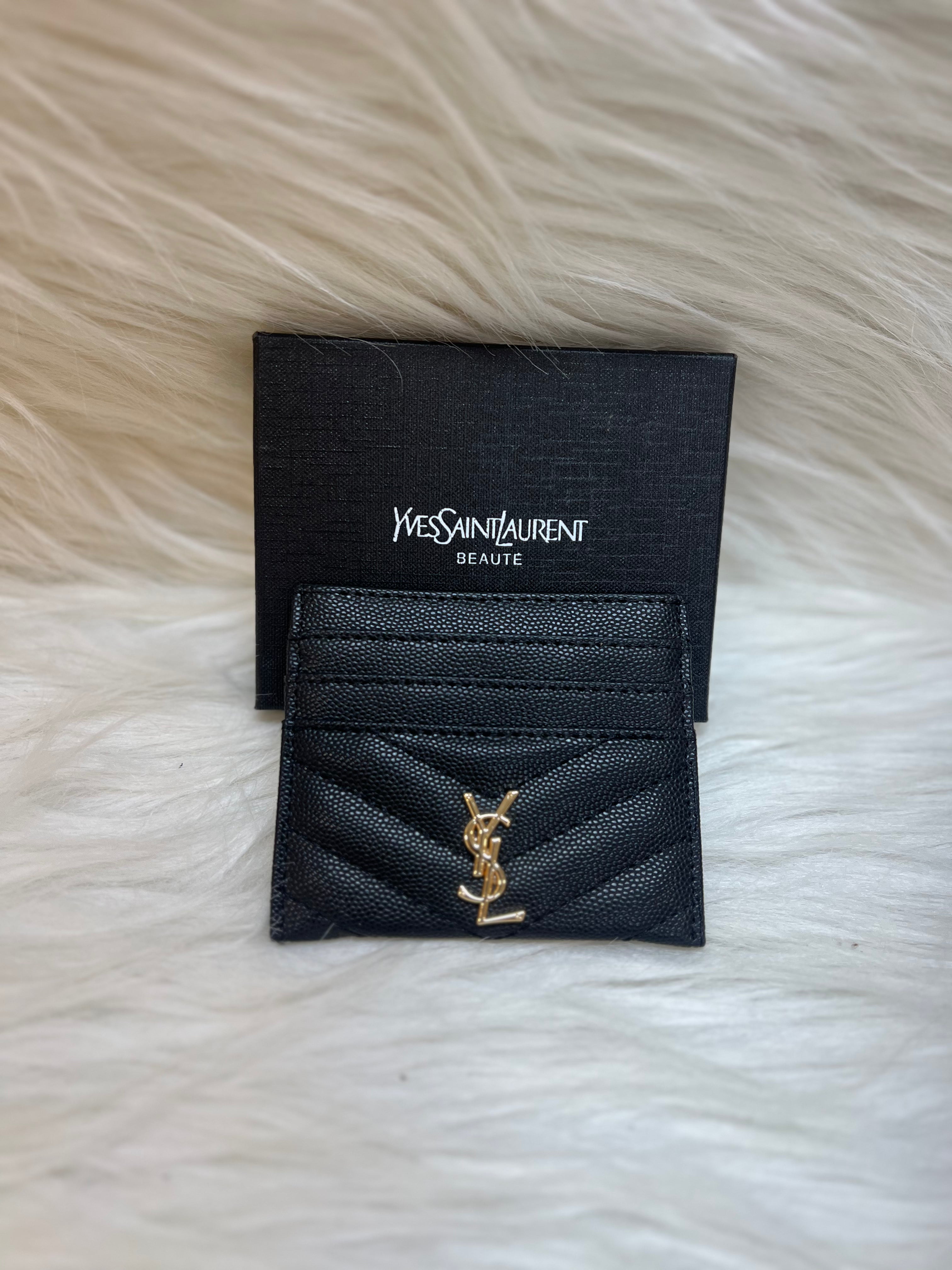 YSL CARD HOLDER TBS-B-68-BLACK