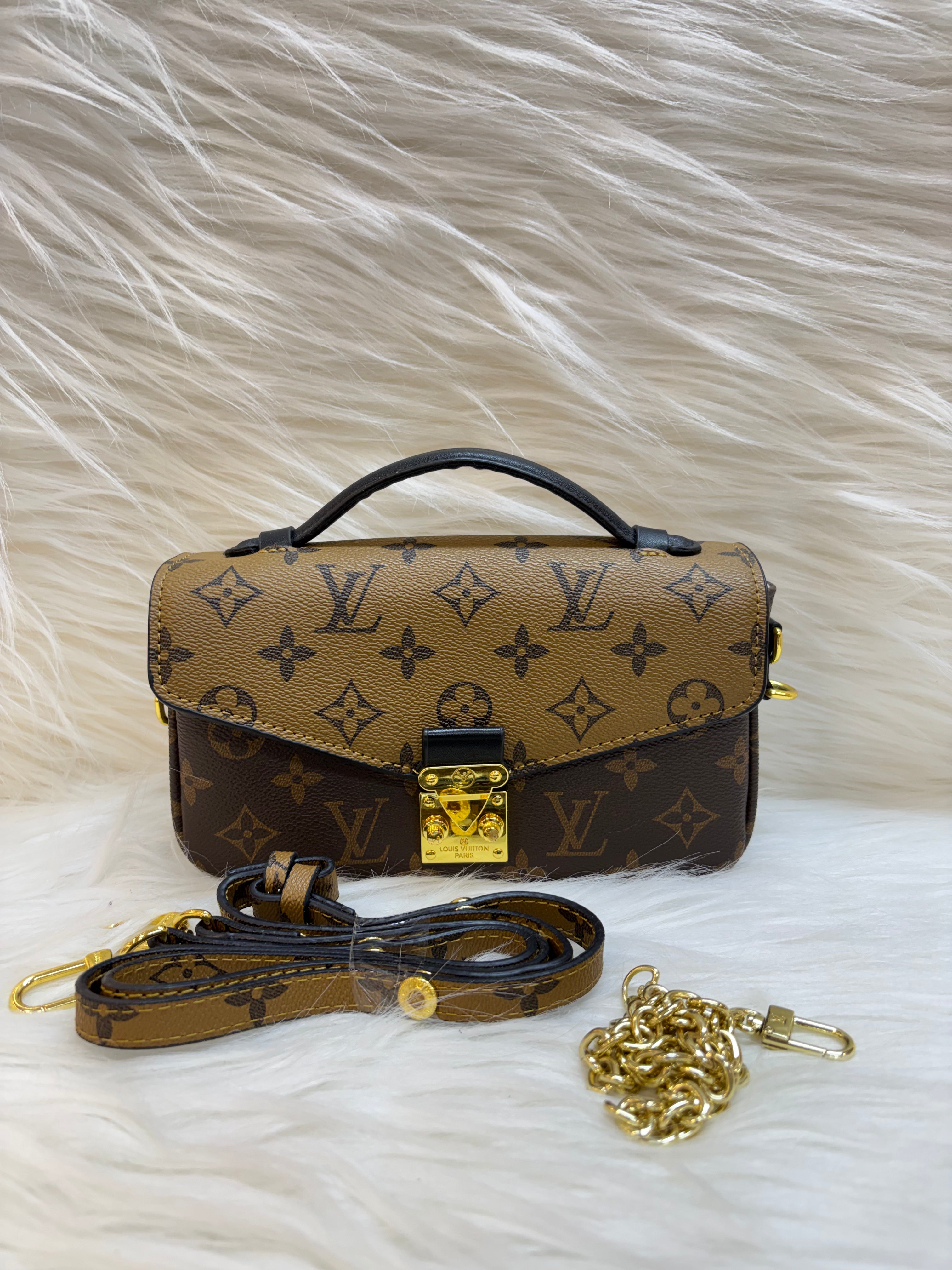 LV PREMIUM HAND BAG TBS-B000467 BROWN
