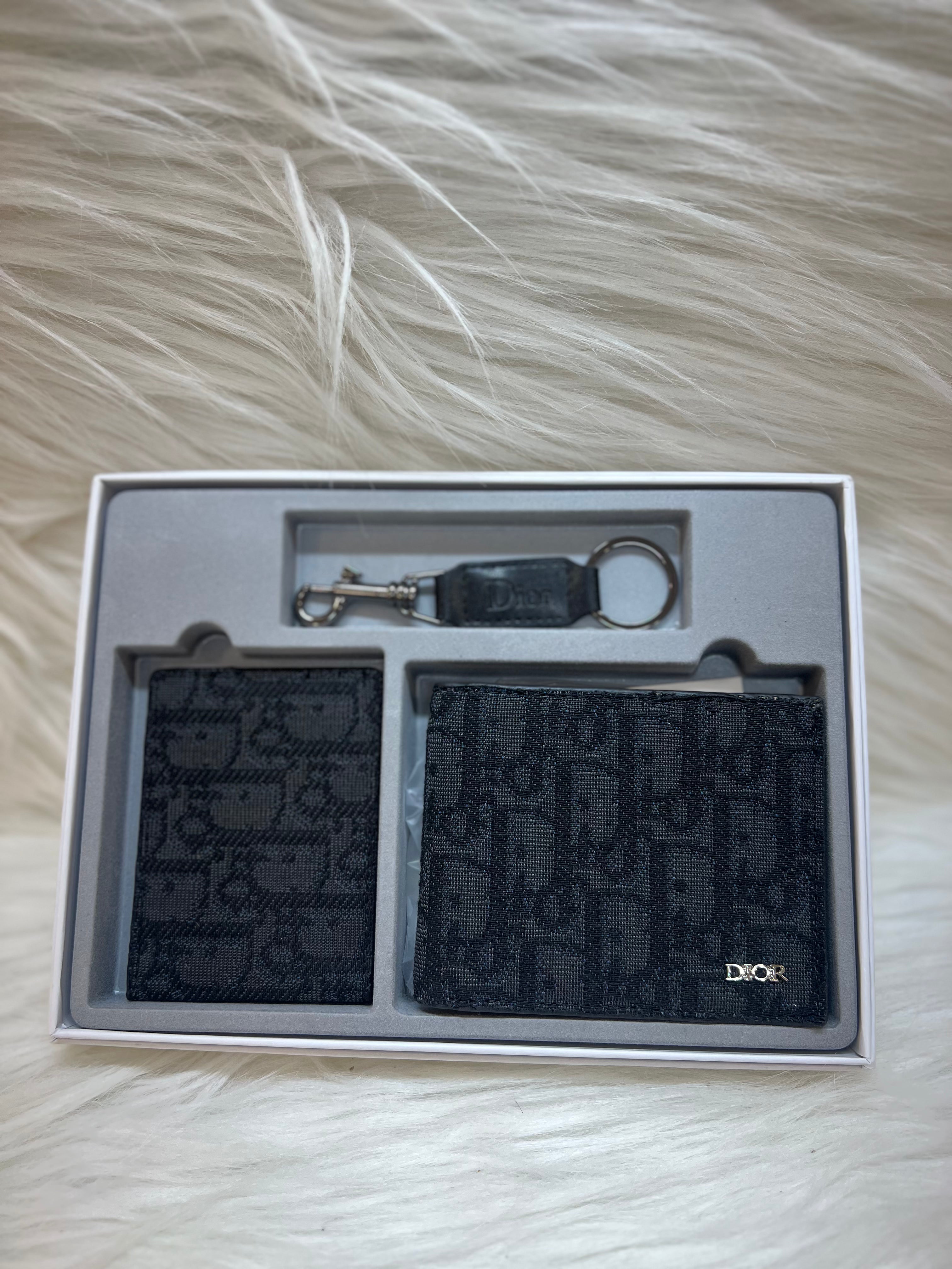 DIOR WALLET COMBO TBS-B-72-3IN1-BLACK