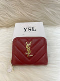 YSL LADIES'S SMALL WALLET TBS-B-74 RED