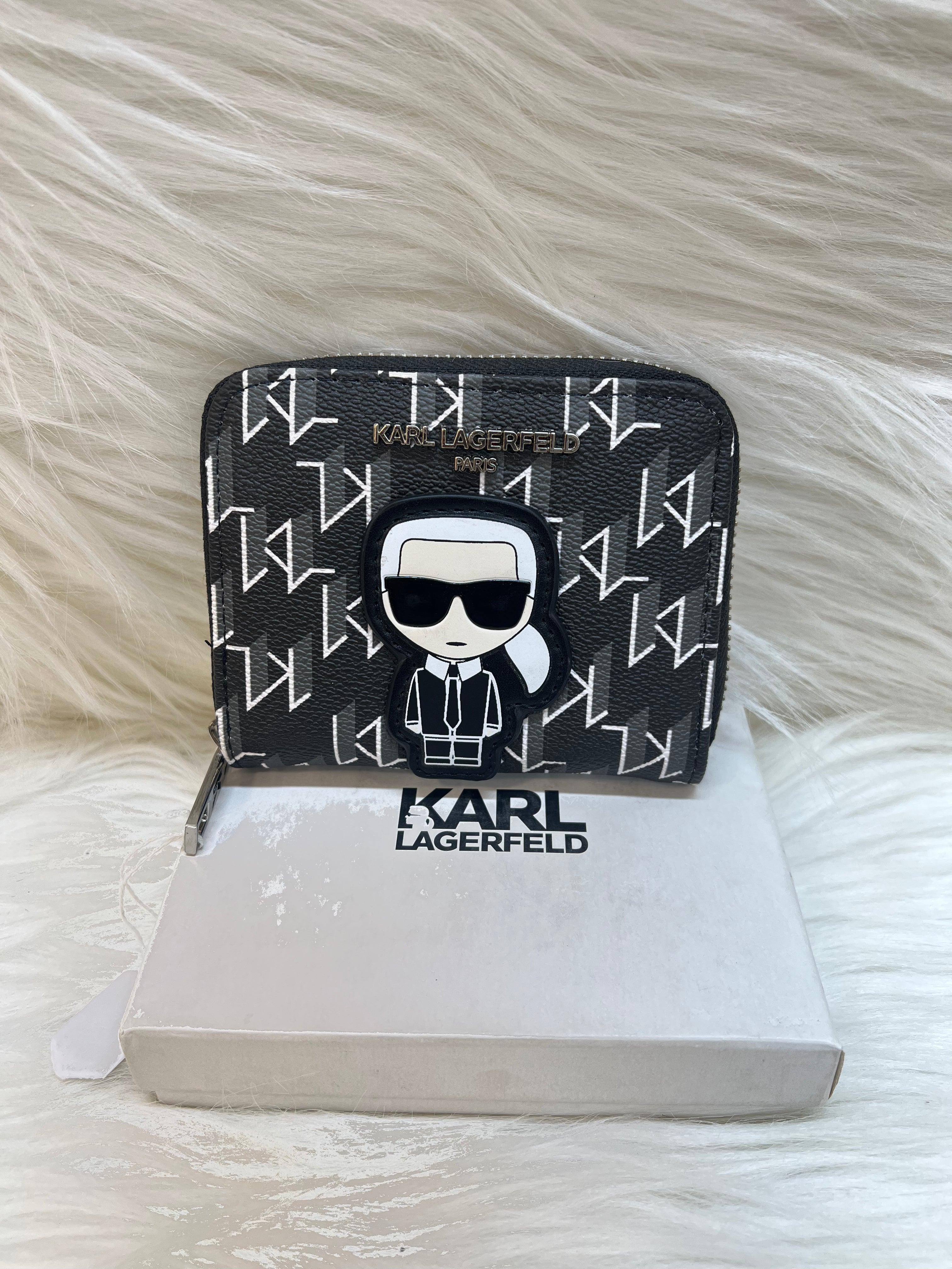 KARL LAGERFELD LADIES WALLET TBS-B-78-BLACK