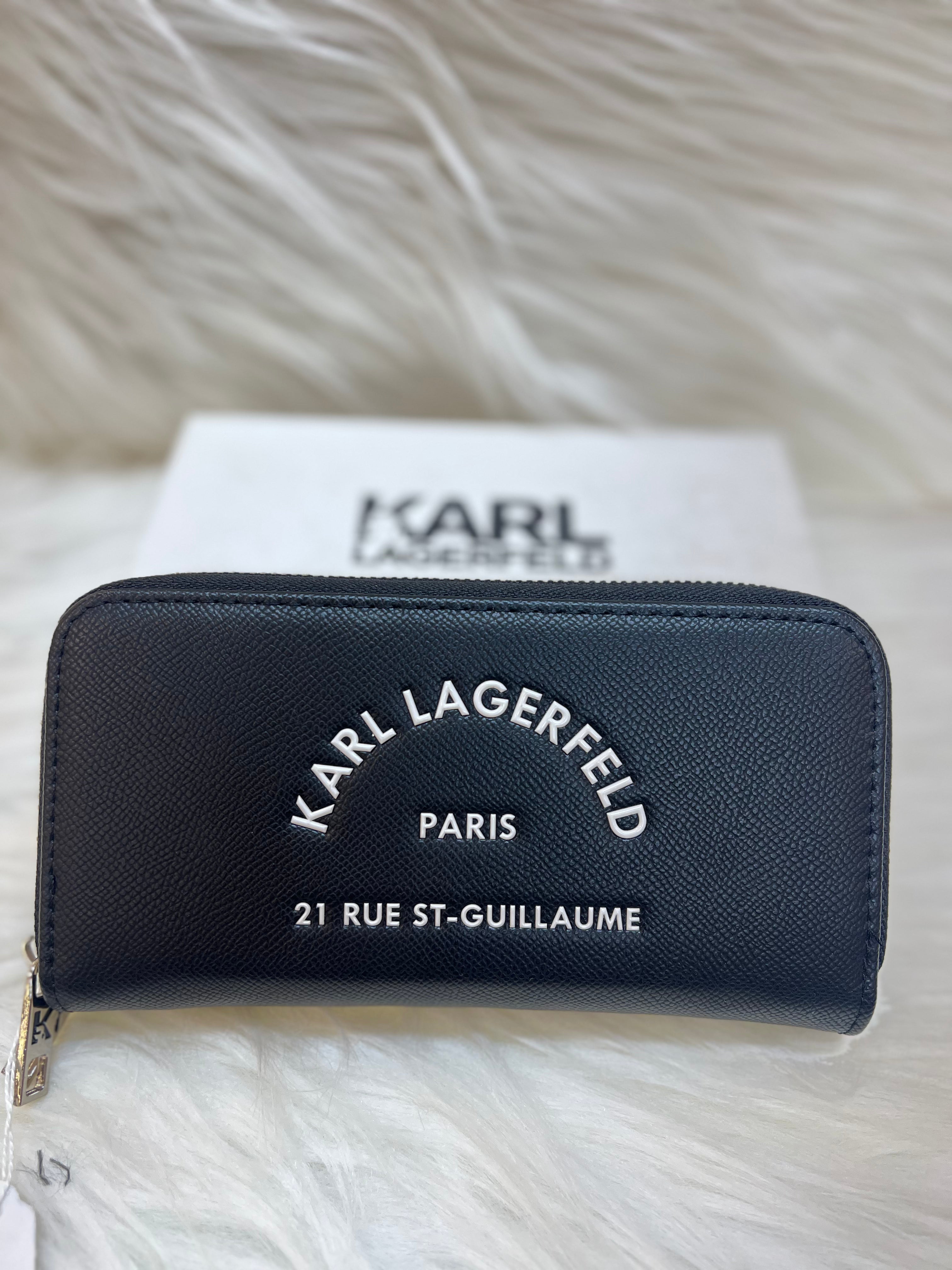 KARL LAGERFELD LADIES WALLET TBS-B-86-BLACK