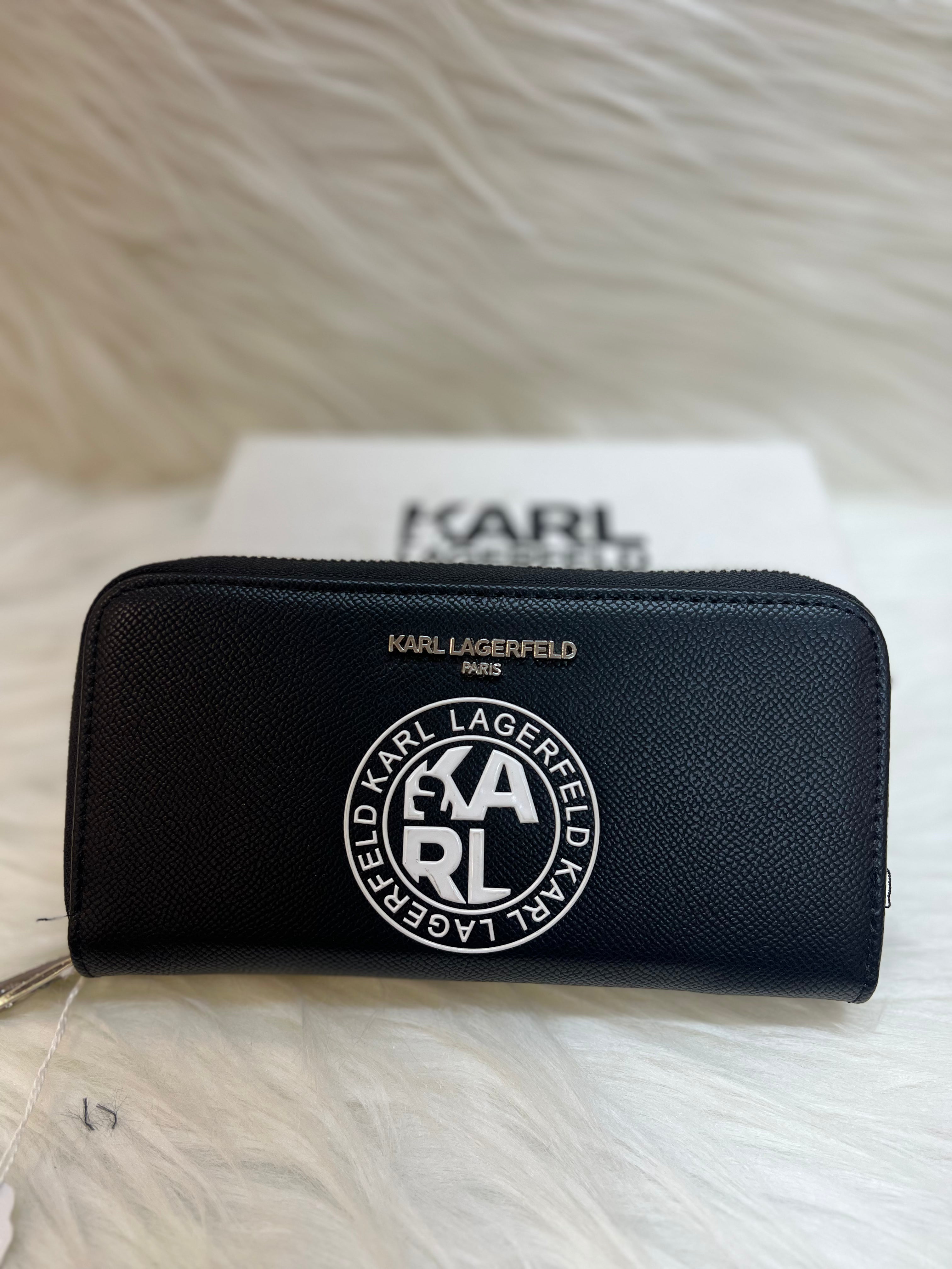 KARL LAGERFELD LADIES WALLET TBS-B-87-BLACK